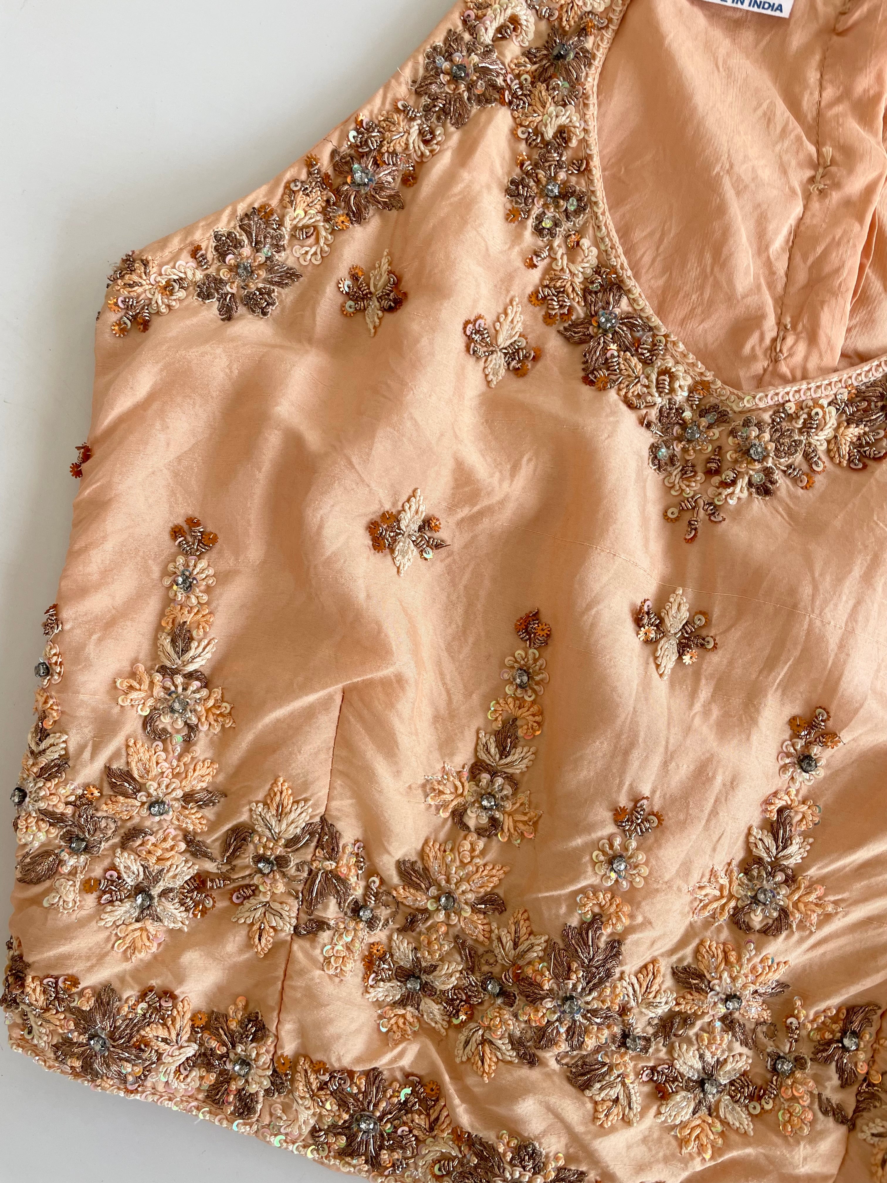 Desi Embroidered Top-Bust 32 - Image 3