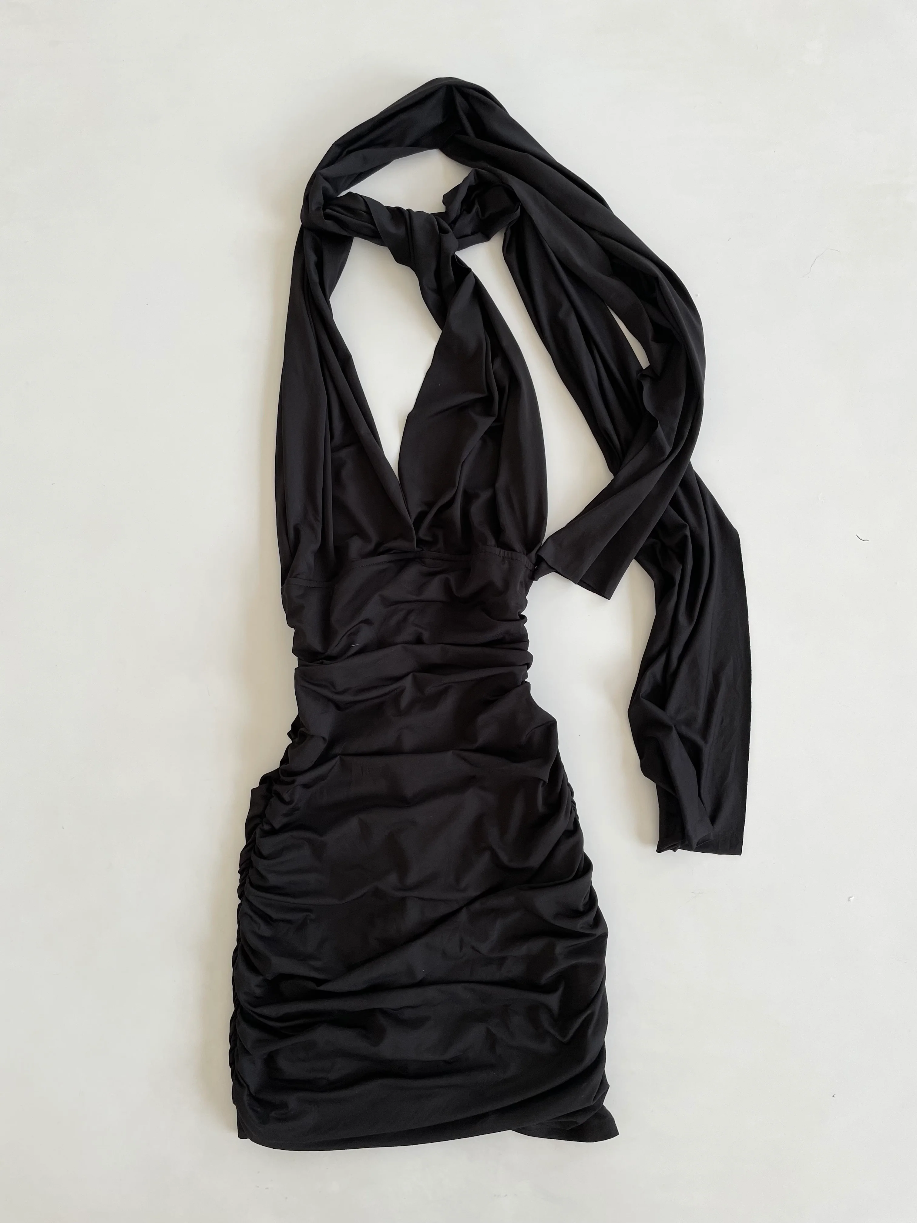 Qed London Halter Dress-Bust 34 to 36