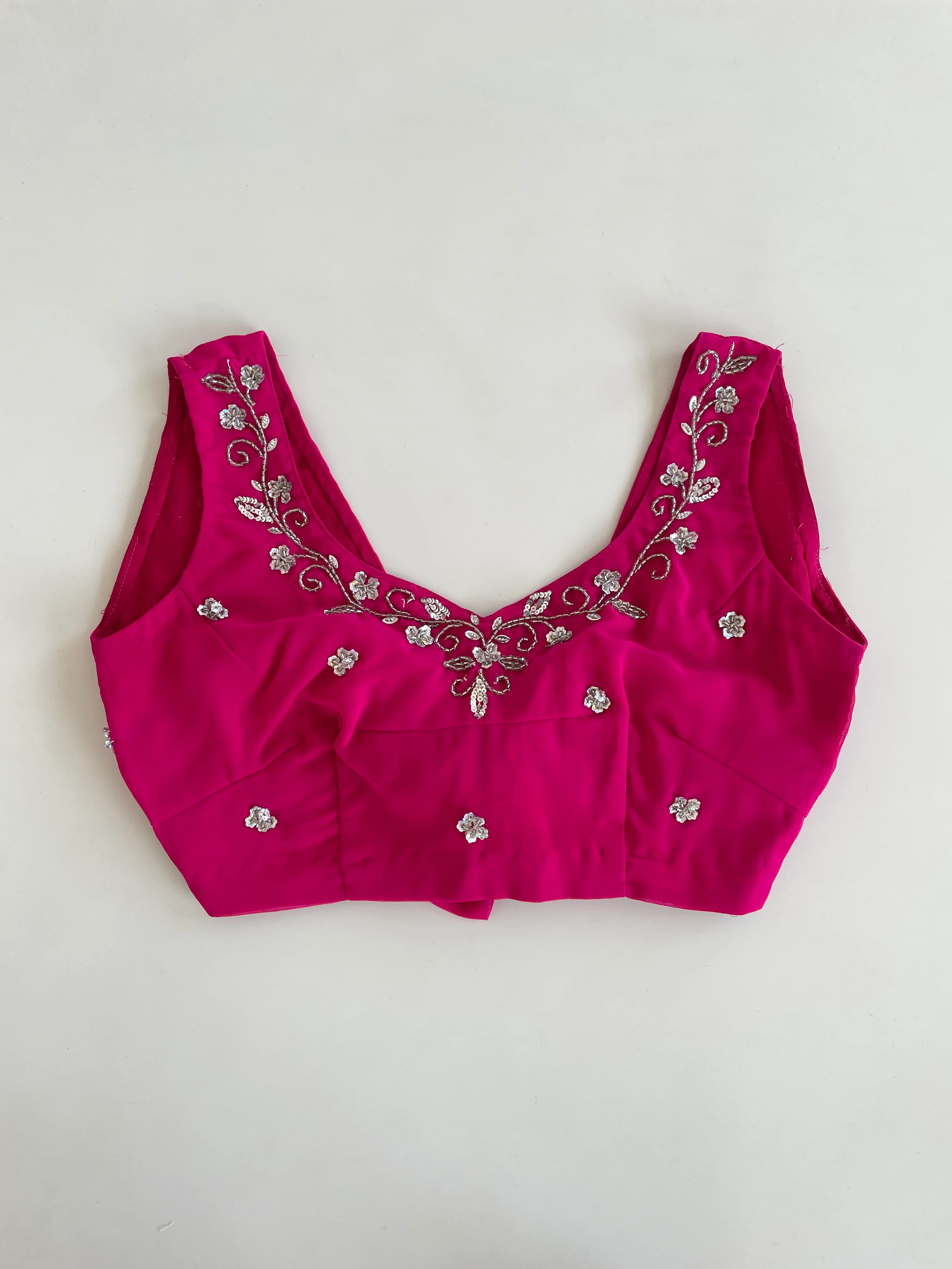Embroidered Desi Top-Bust 34