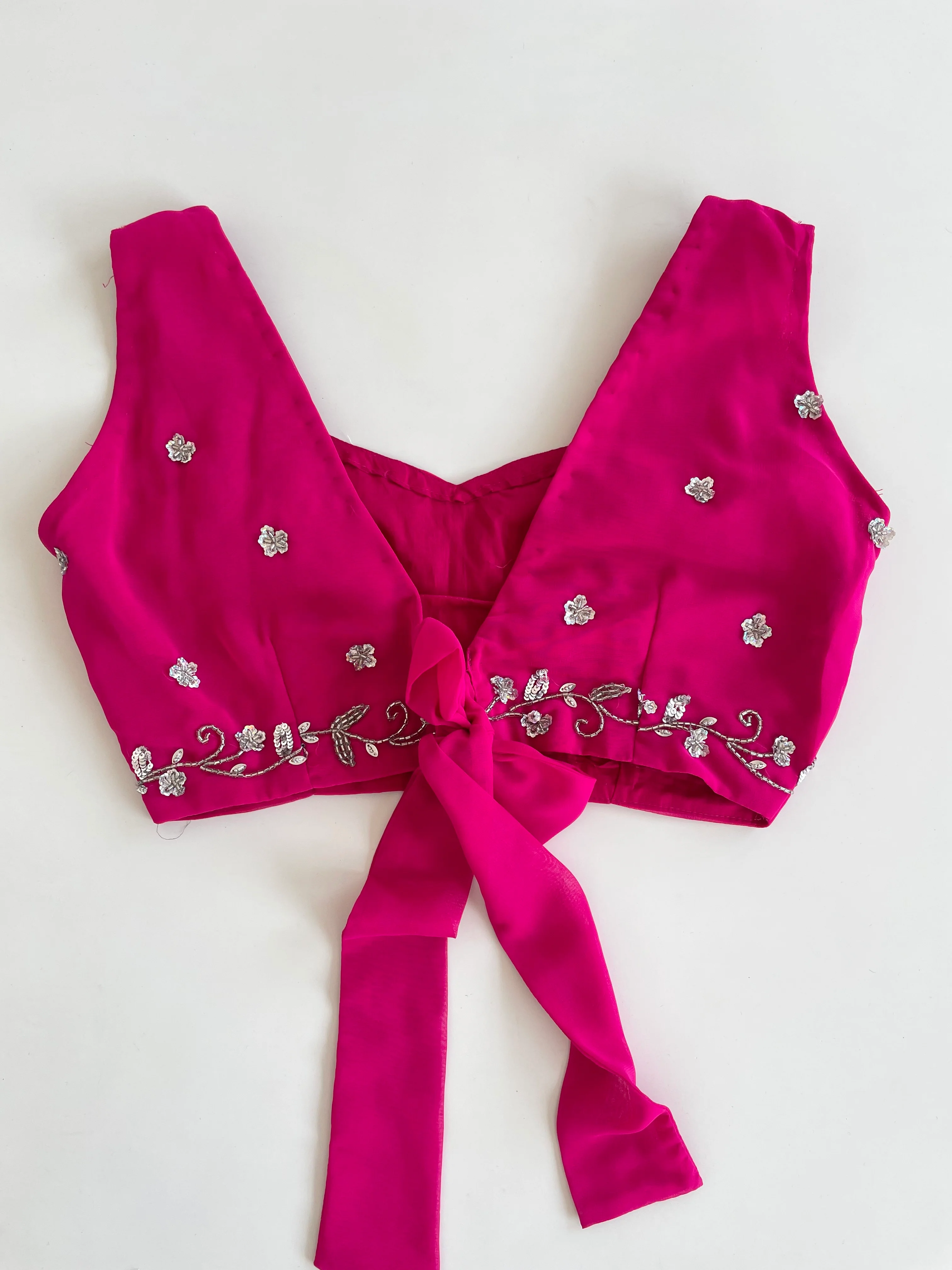 Embroidered Desi Top-Bust 34 - Image 3