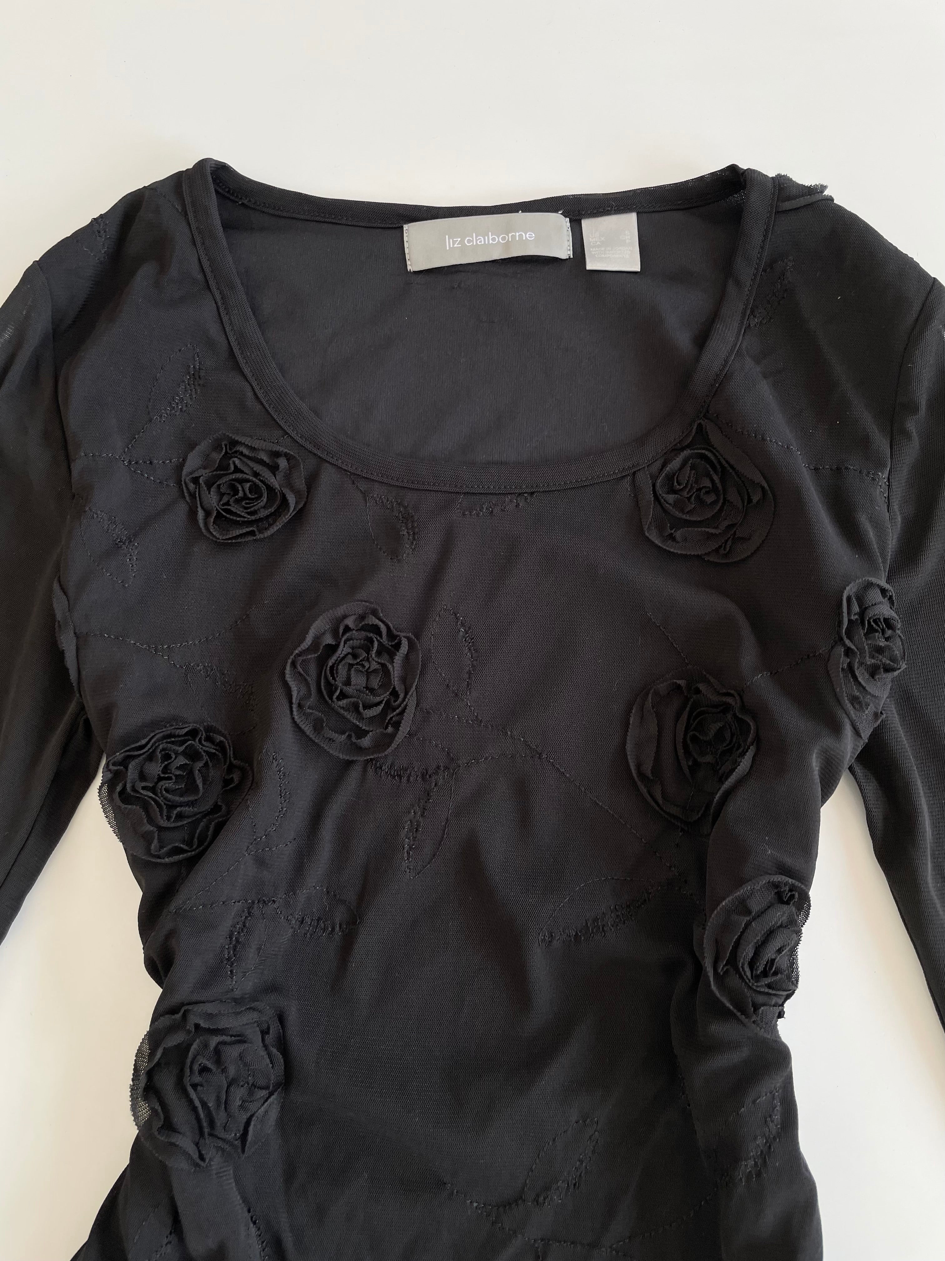 Liz Claiborne Vintage Top-Bust 34 - Image 2