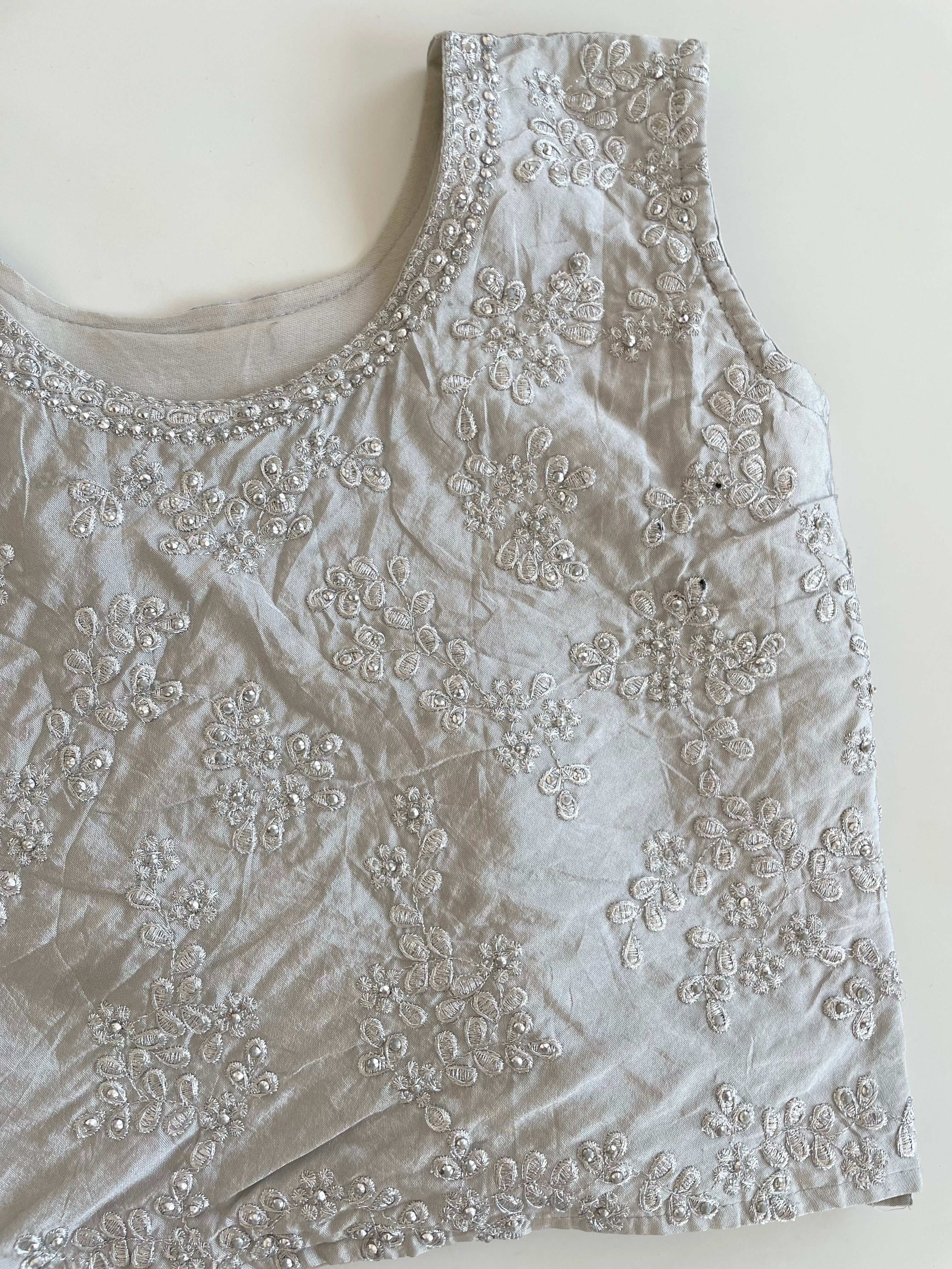 Embroidered Desi Top-Bust 32 - Image 3