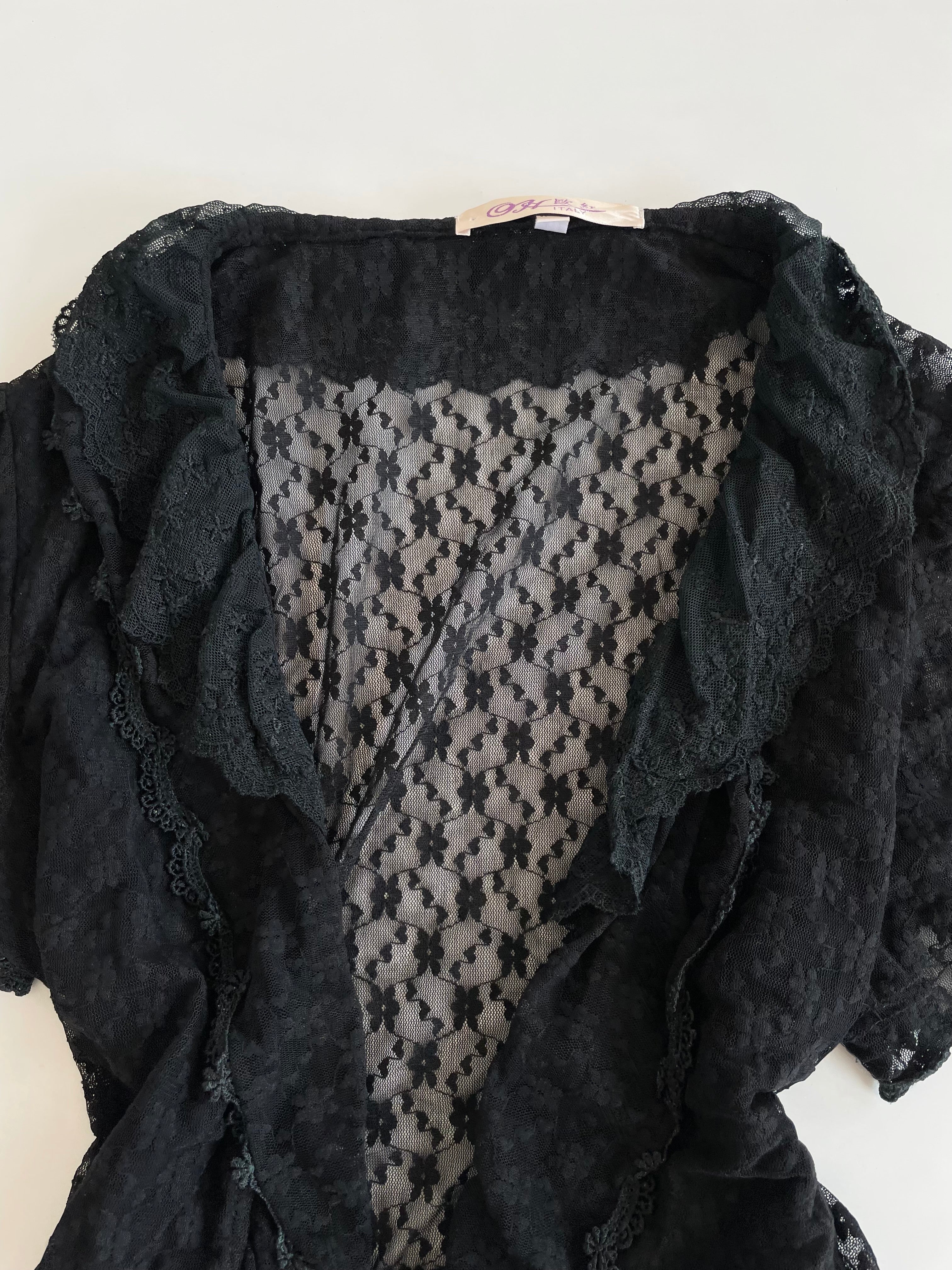 Ruffle Shrug Top-Bust 36 - Image 2