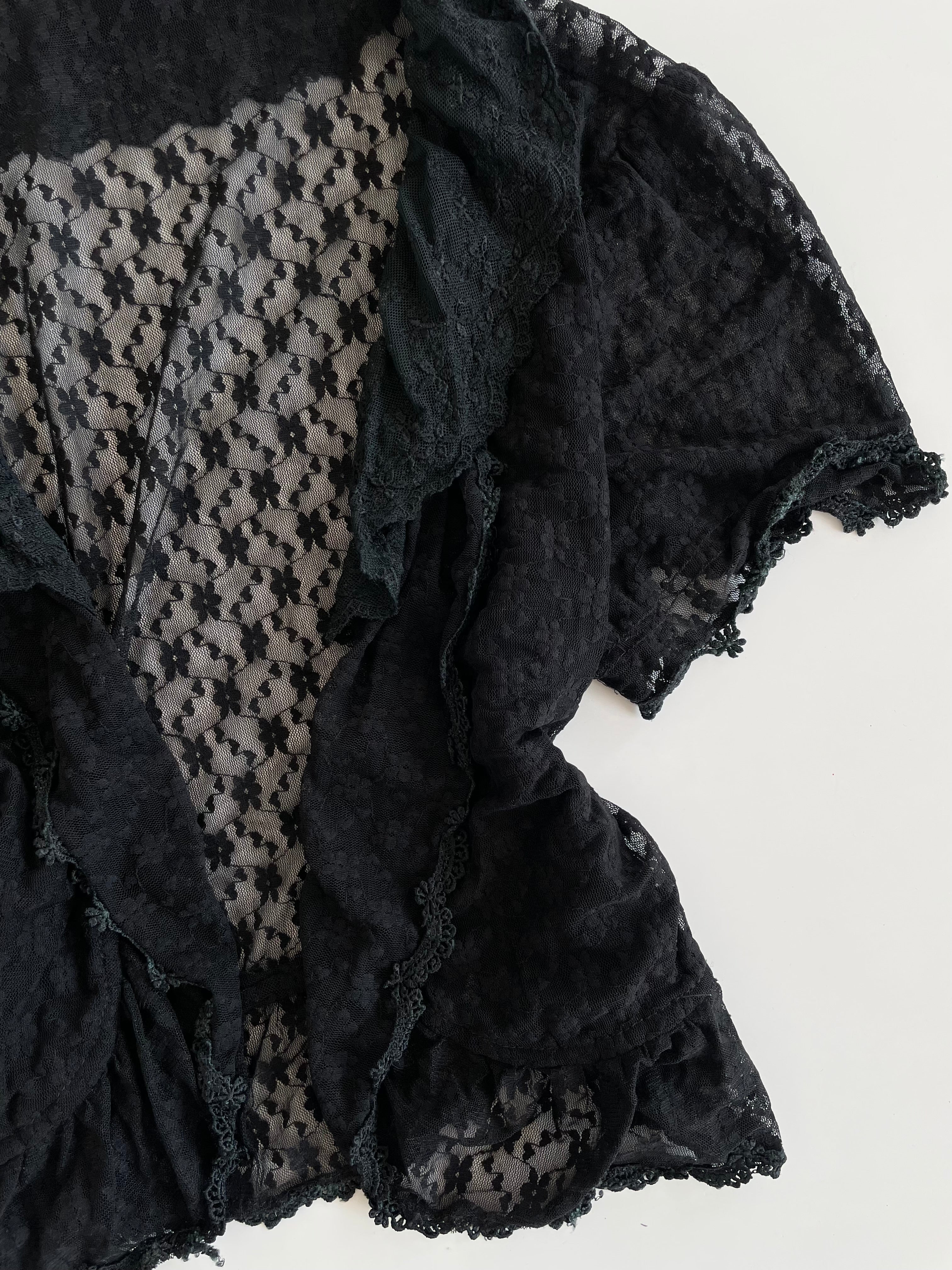 Ruffle Shrug Top-Bust 36 - Image 3