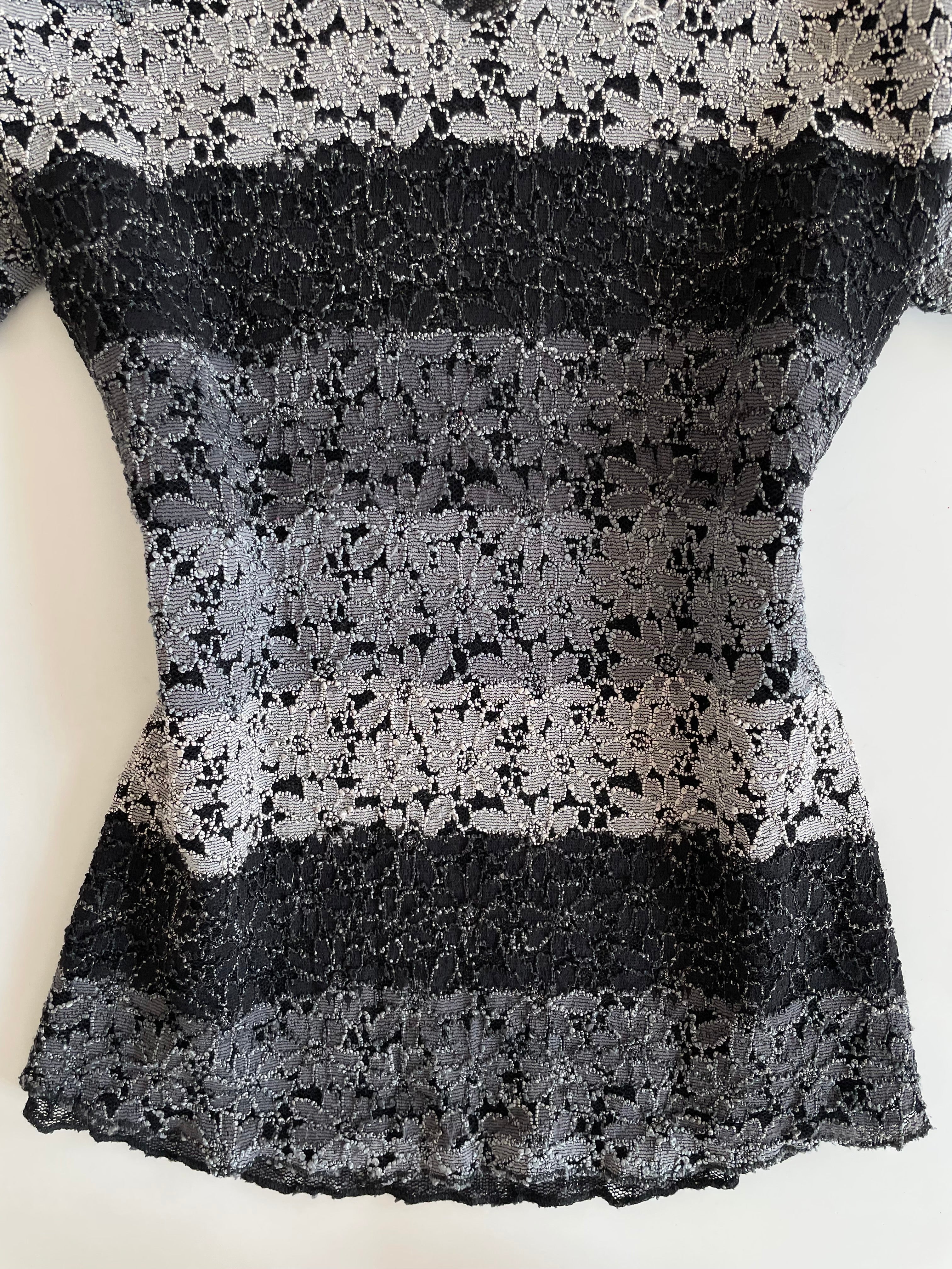 Michele Monet Sheer lace Top-Bust 40 to 42 - Image 3