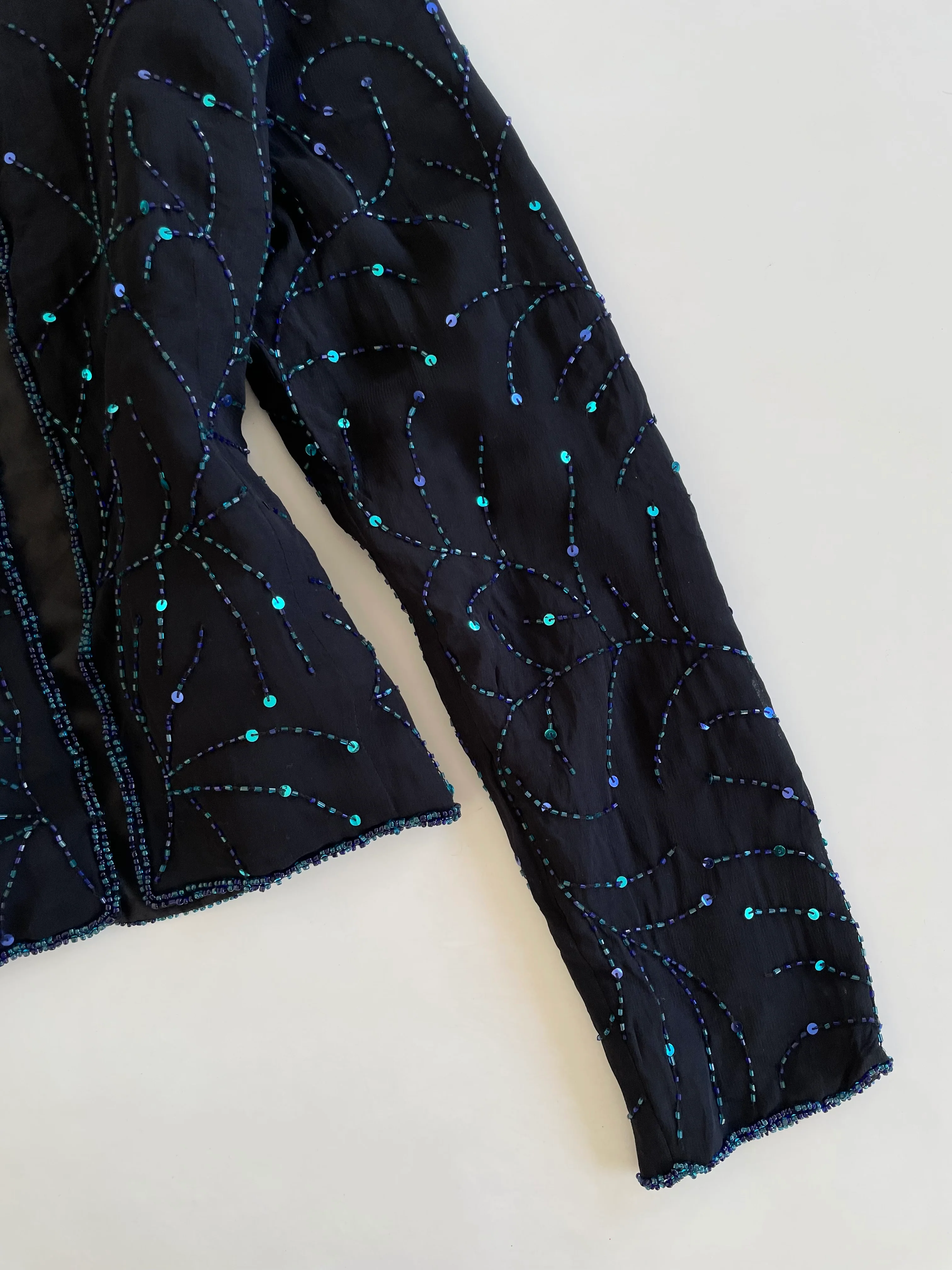 Eveningwear Heavily Embroidered Top-Bust 38 - Image 3