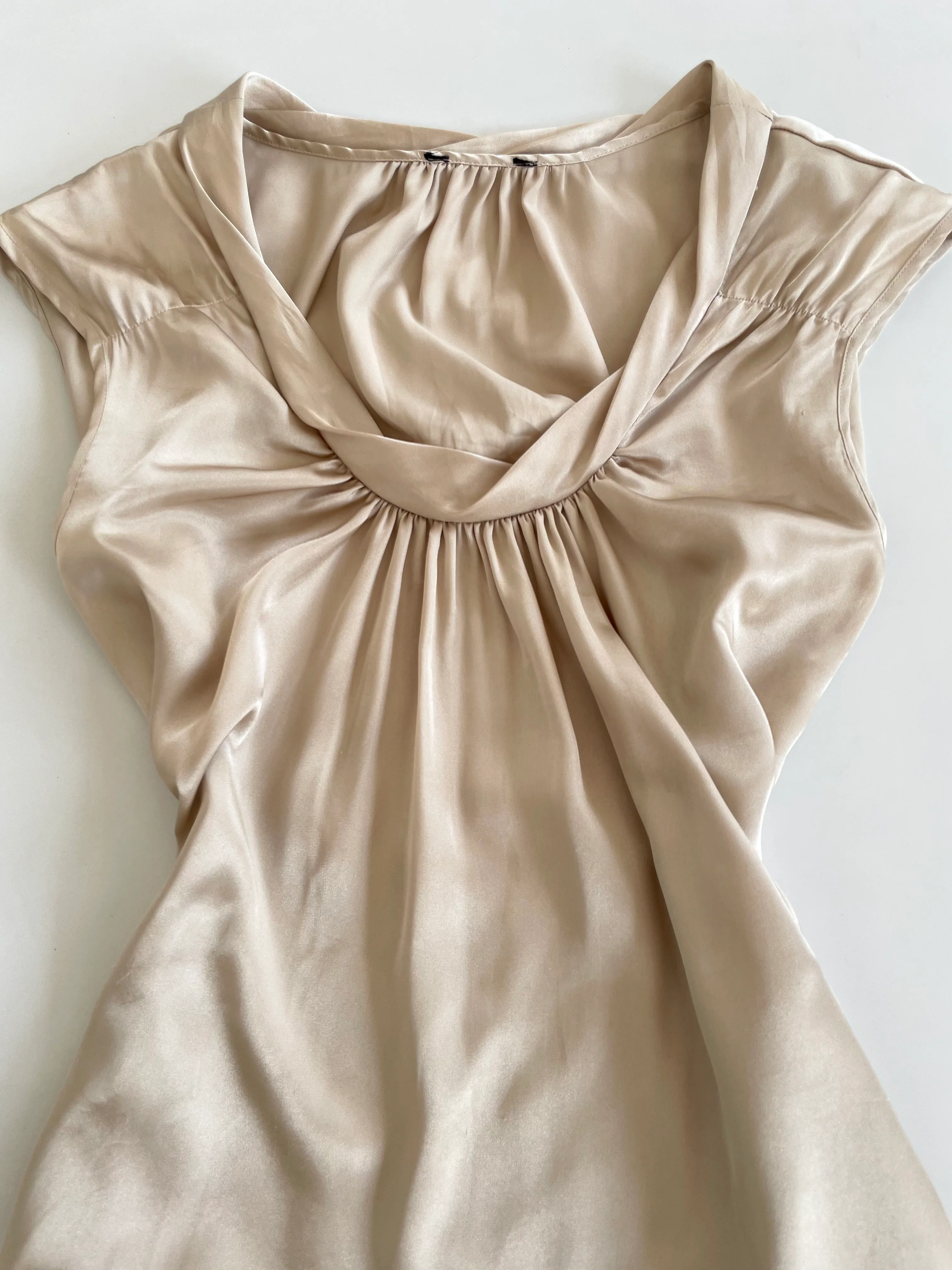 Satin Vintage Top-Bust 42 - Image 2