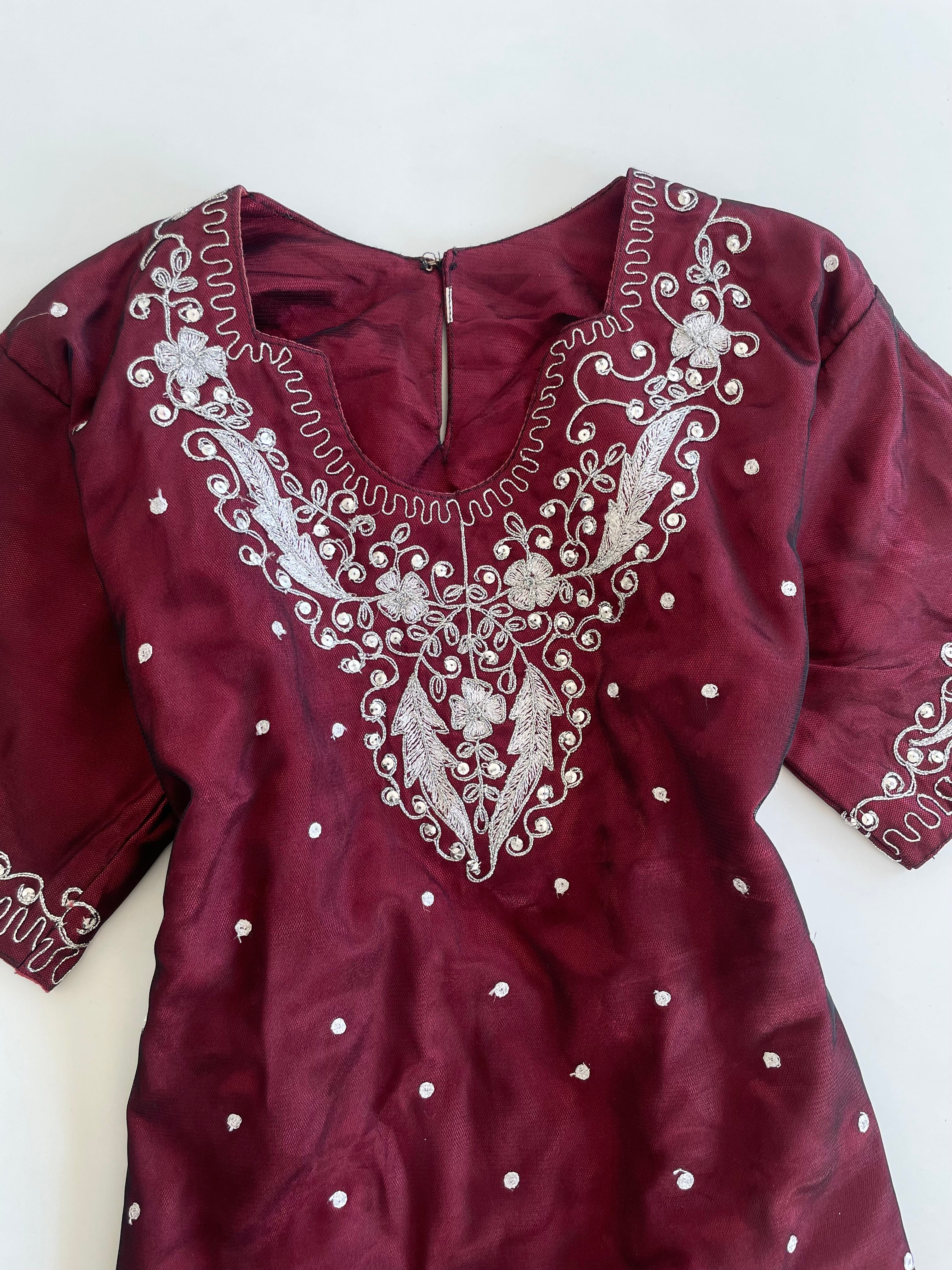 Embroidered Vintage Top-Bust 38 - Image 3