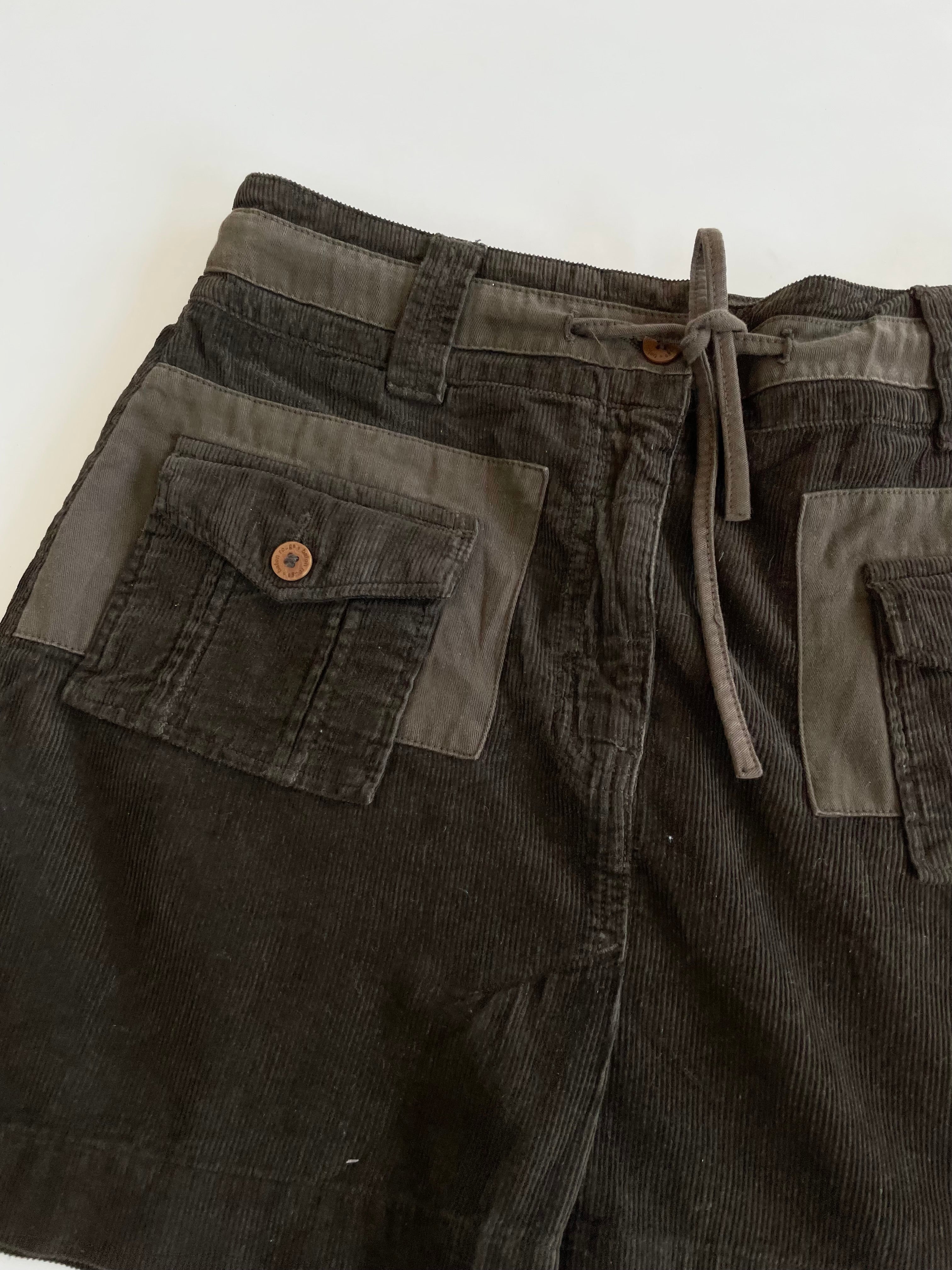 Baton Rouge Vintage Corduroy Skirt-Waist 28 - Image 2