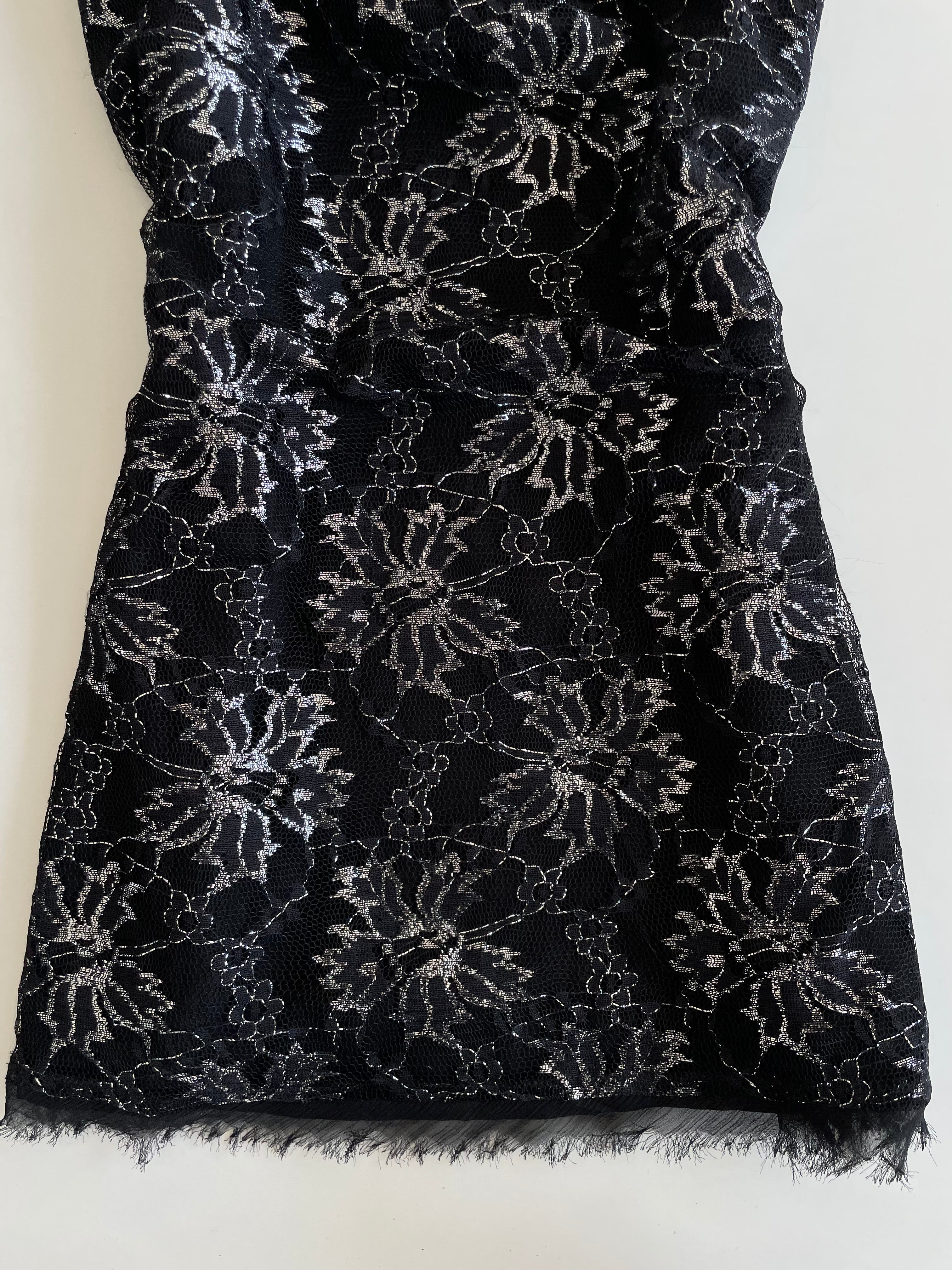 Shimmer Lace Top-Bust 34 - Image 3