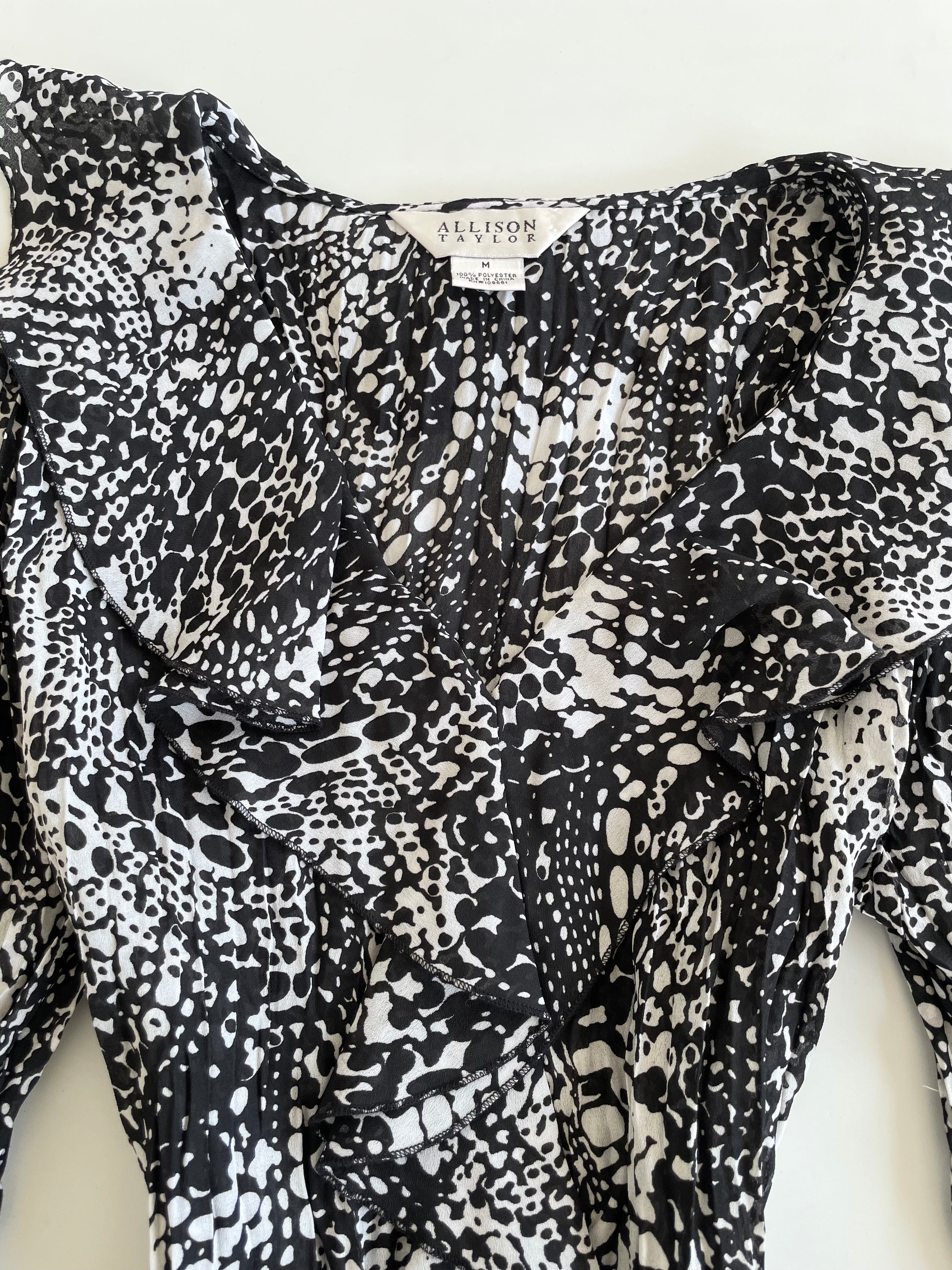 Allison Taylor Vintage Ruffle Top-Bust 36 to 38 - Image 2