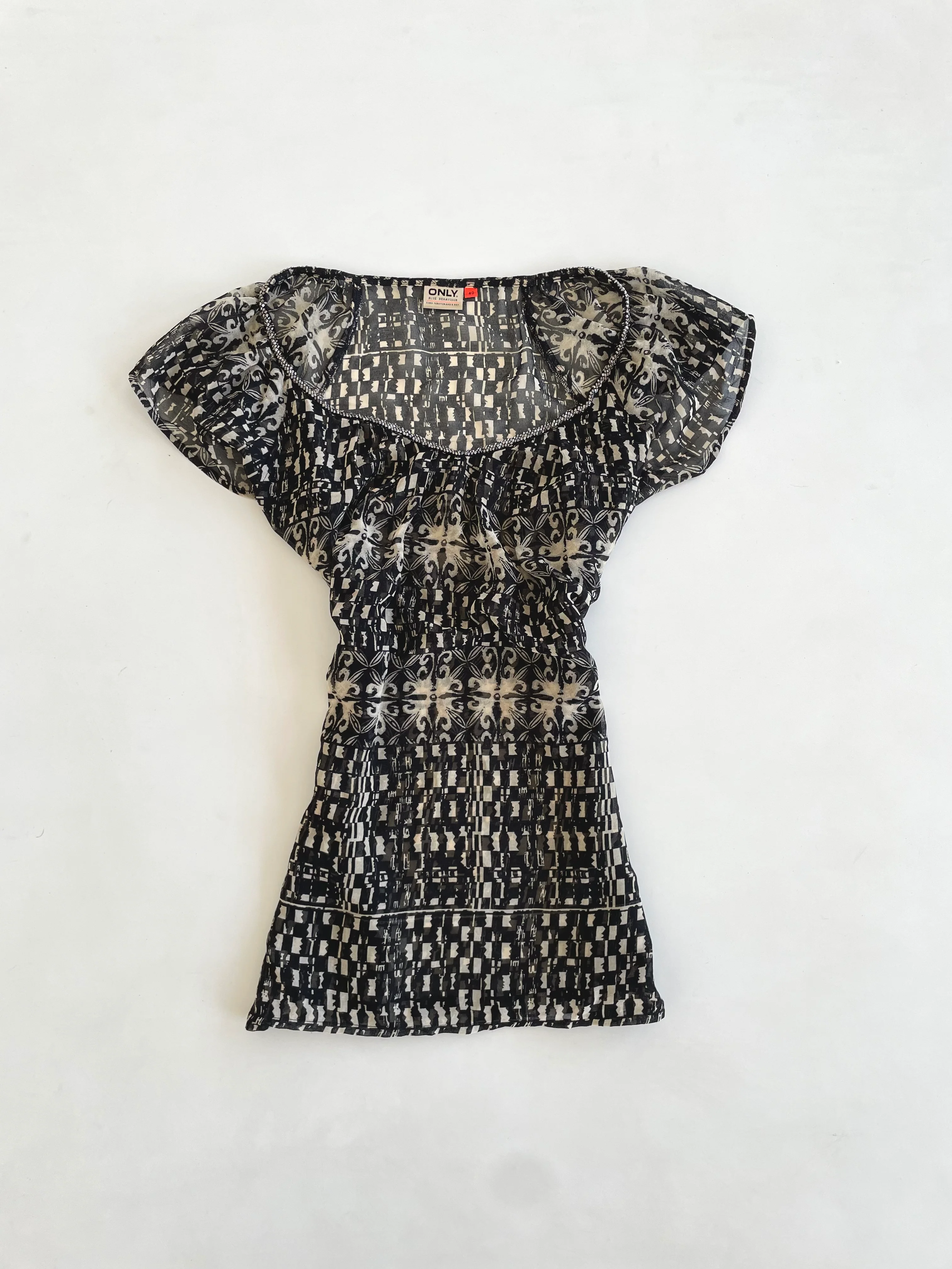 Only Sheer Vintage Top-Bust 38