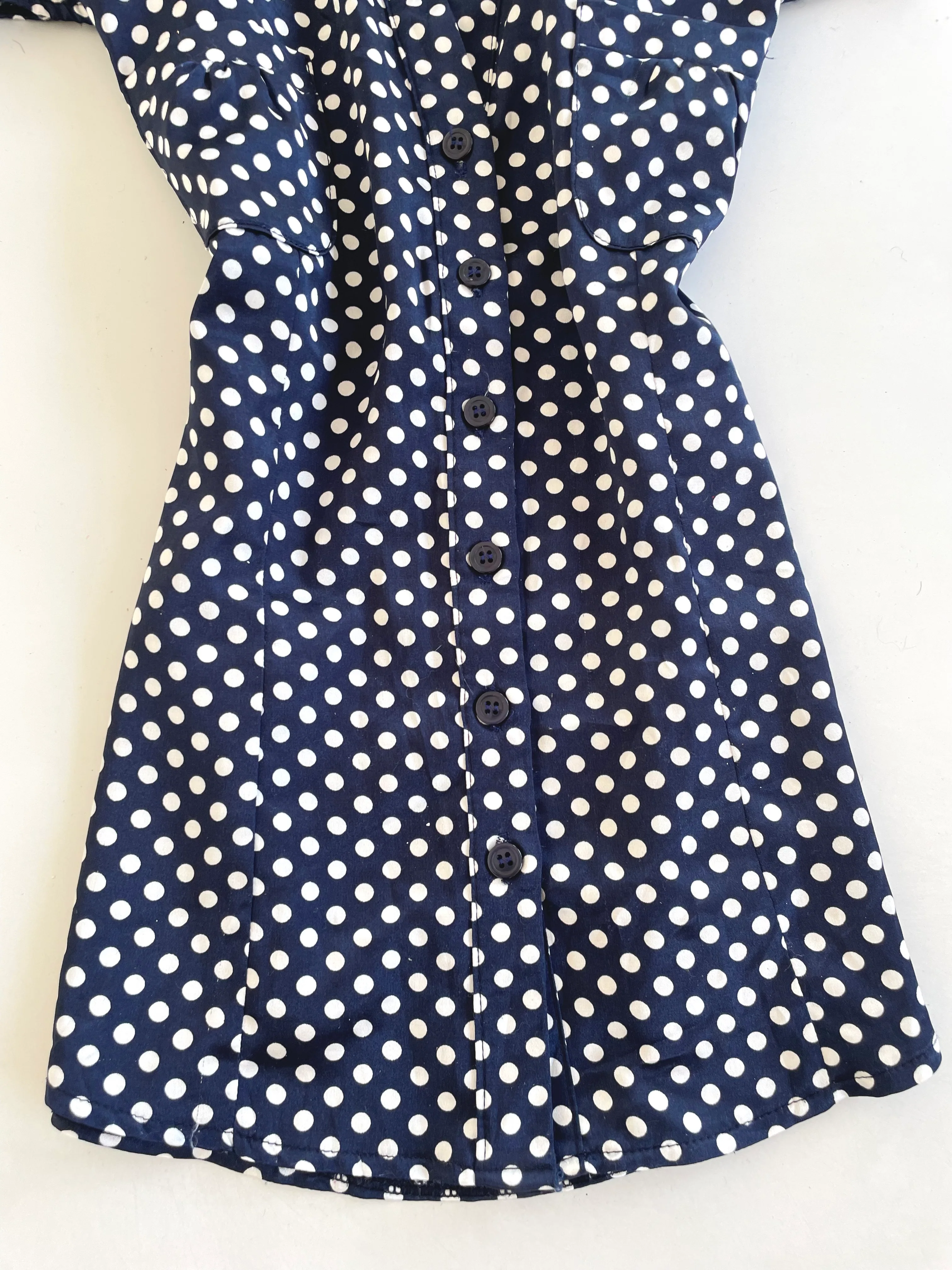 Dunnes Stores Satin Vintage Top-Bust 34 - Image 3