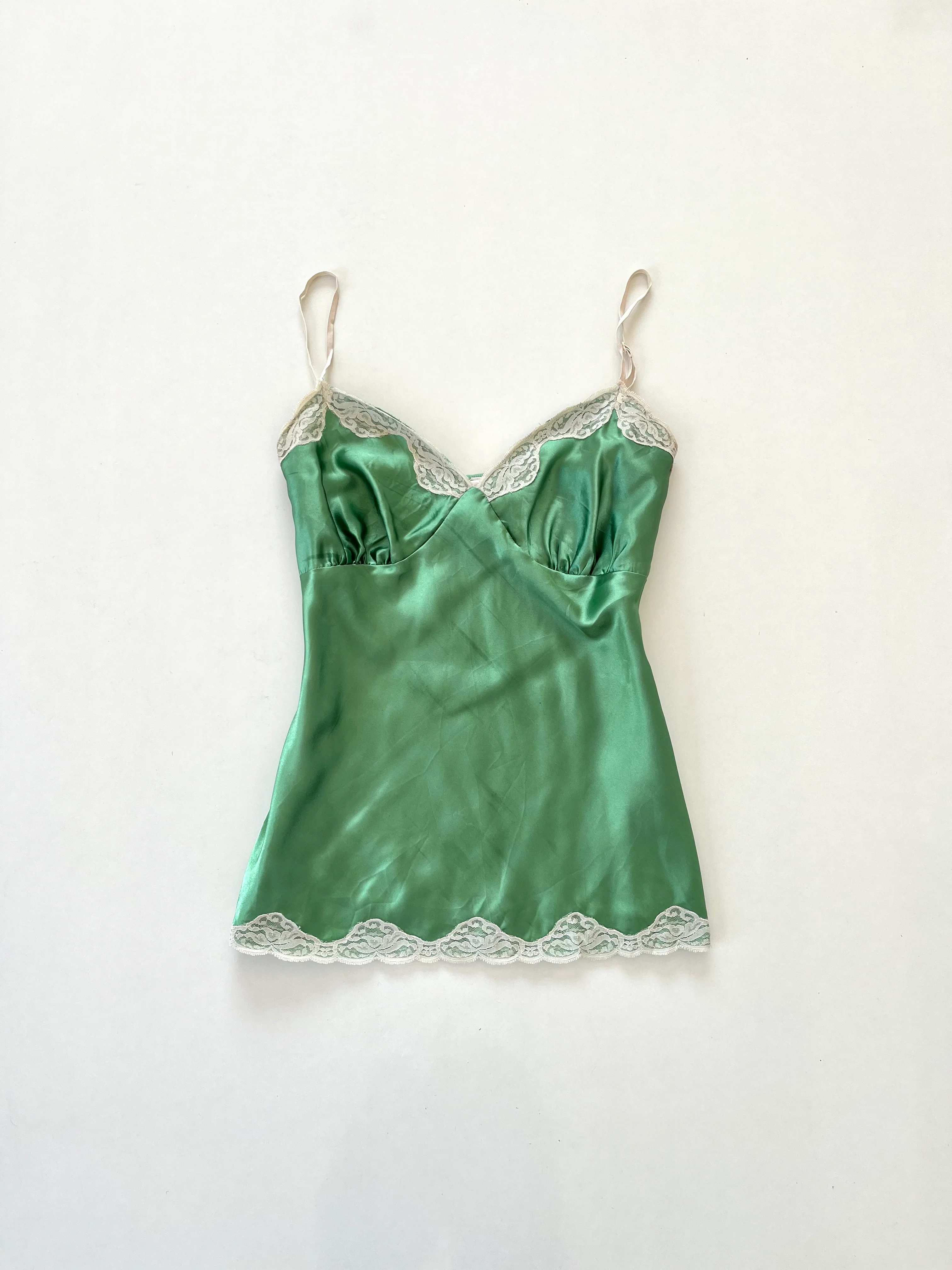 Xhiliration Satin Lace Top-Bust 38