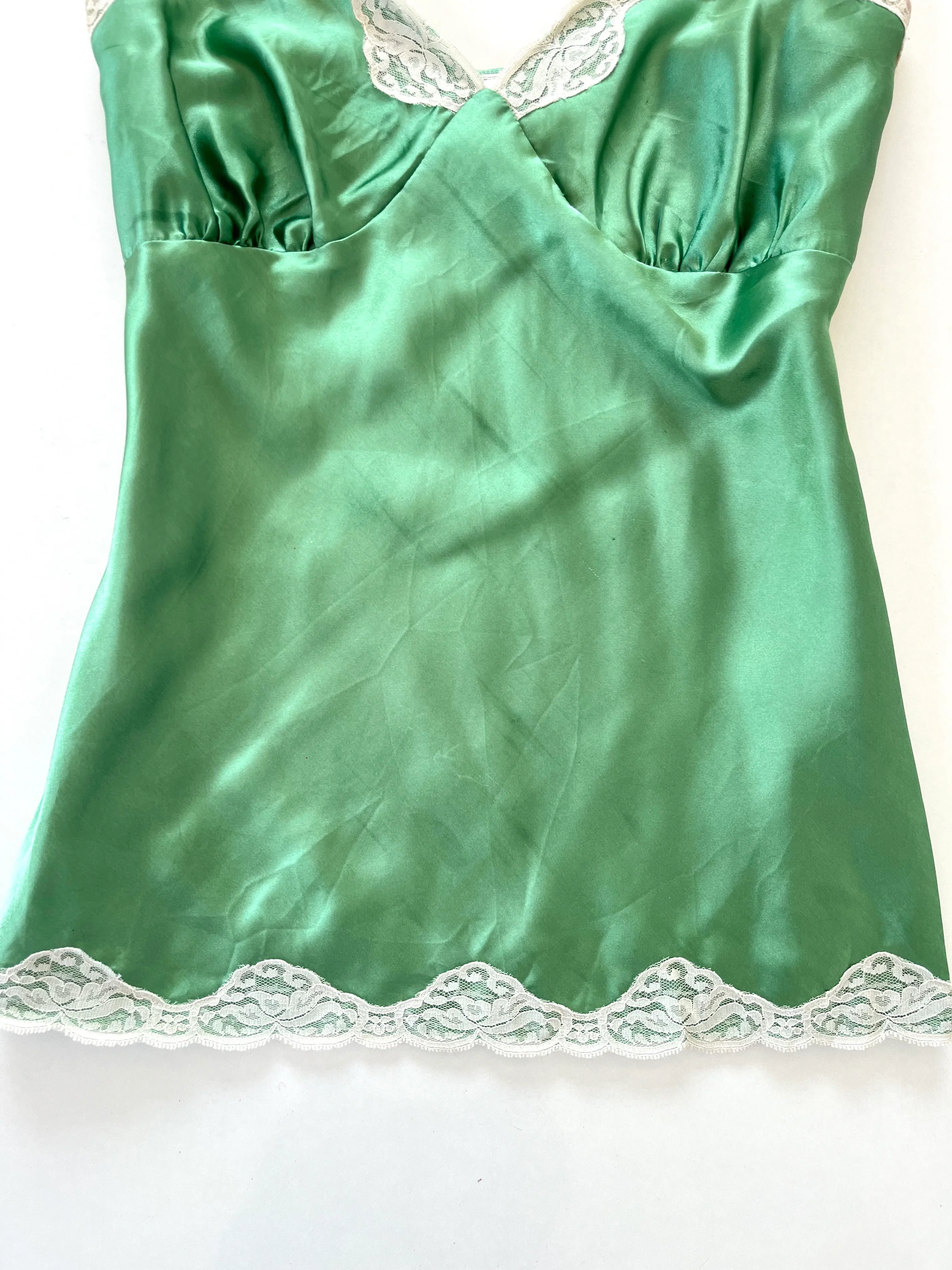 Xhiliration Satin Lace Top-Bust 38 - Image 3