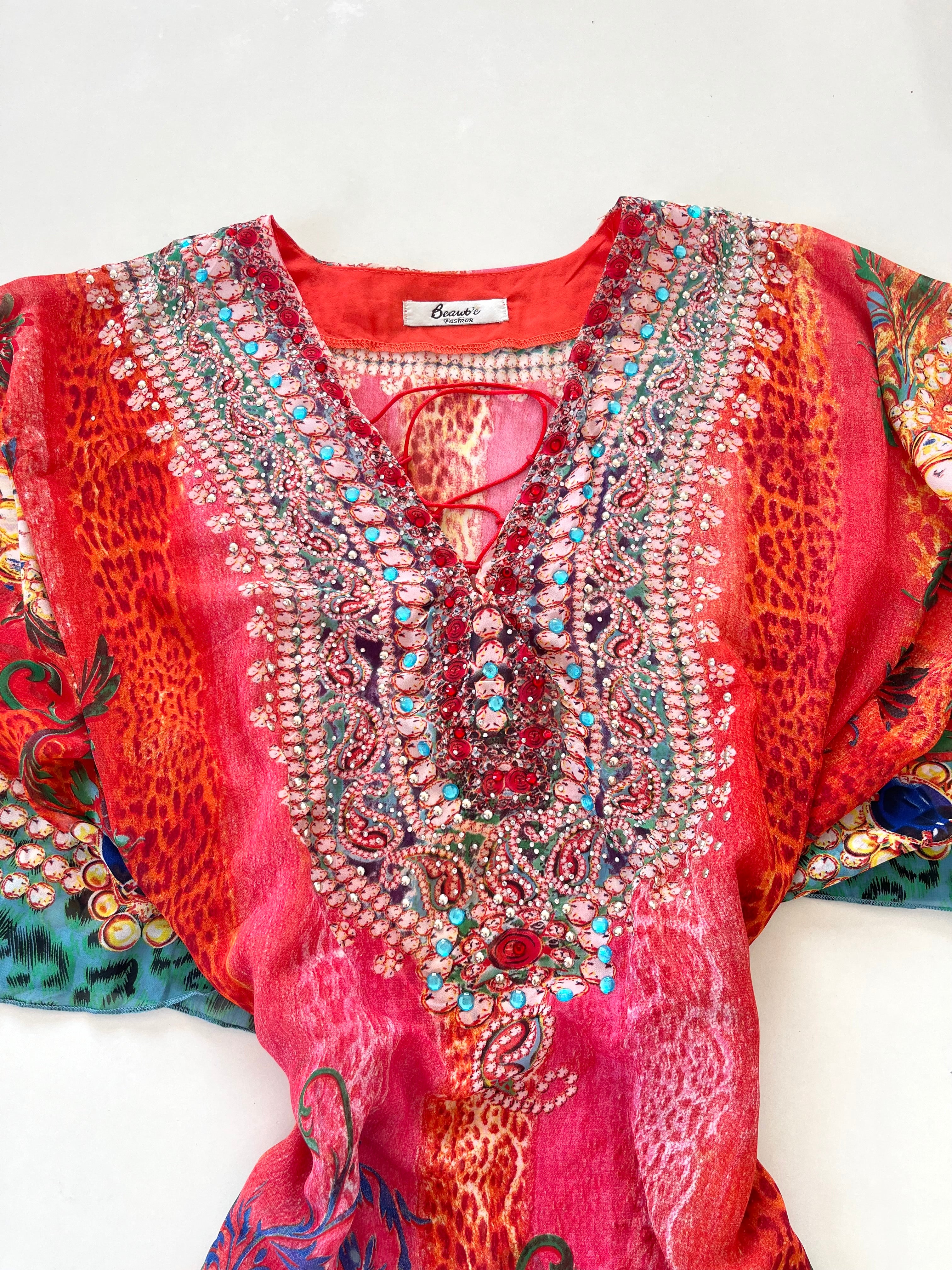 Beautie Vintage Sheer Top-Bust 56 - Image 2