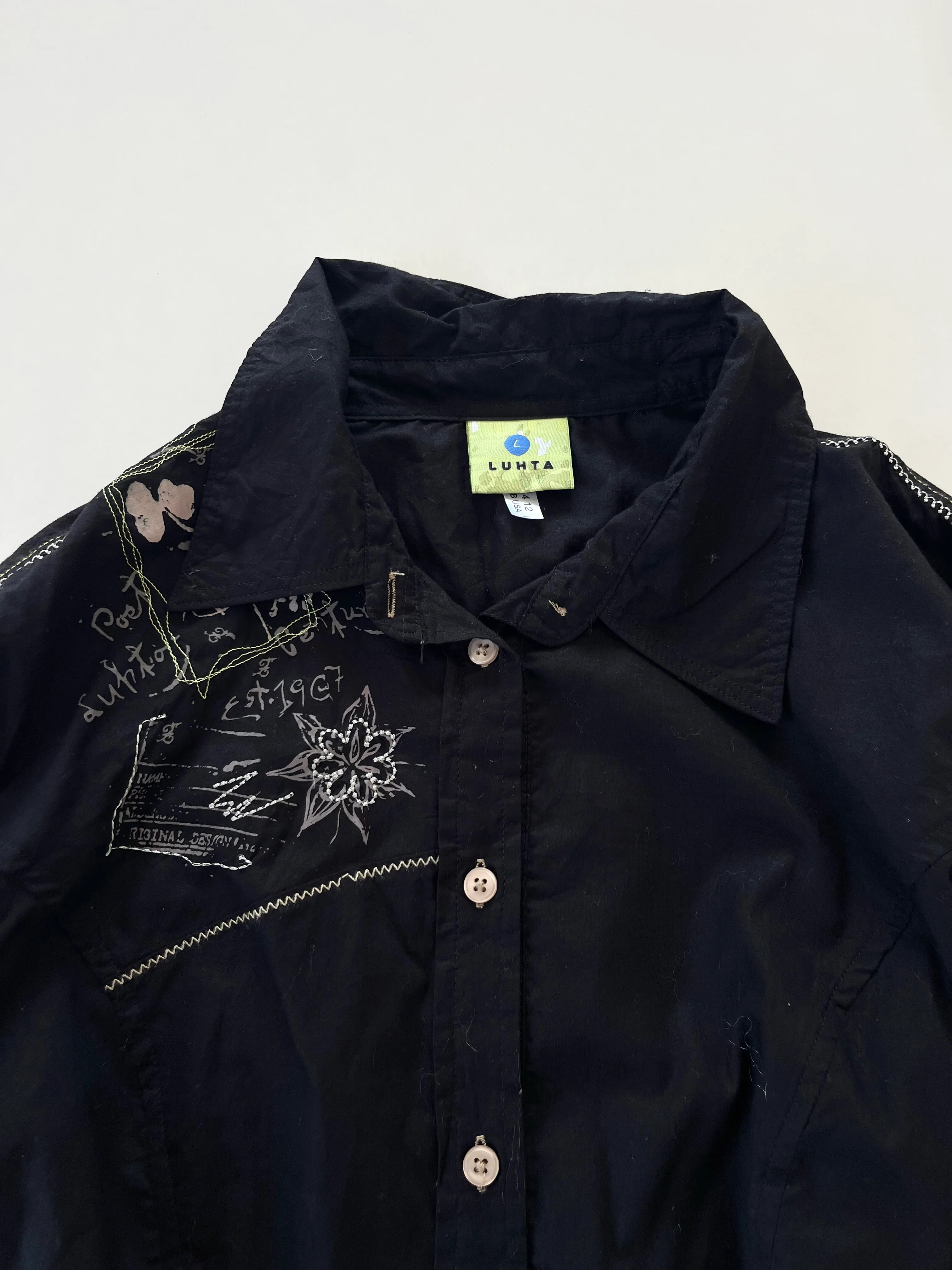 Luhta Vintage Shirt-Bust 36 - Image 2