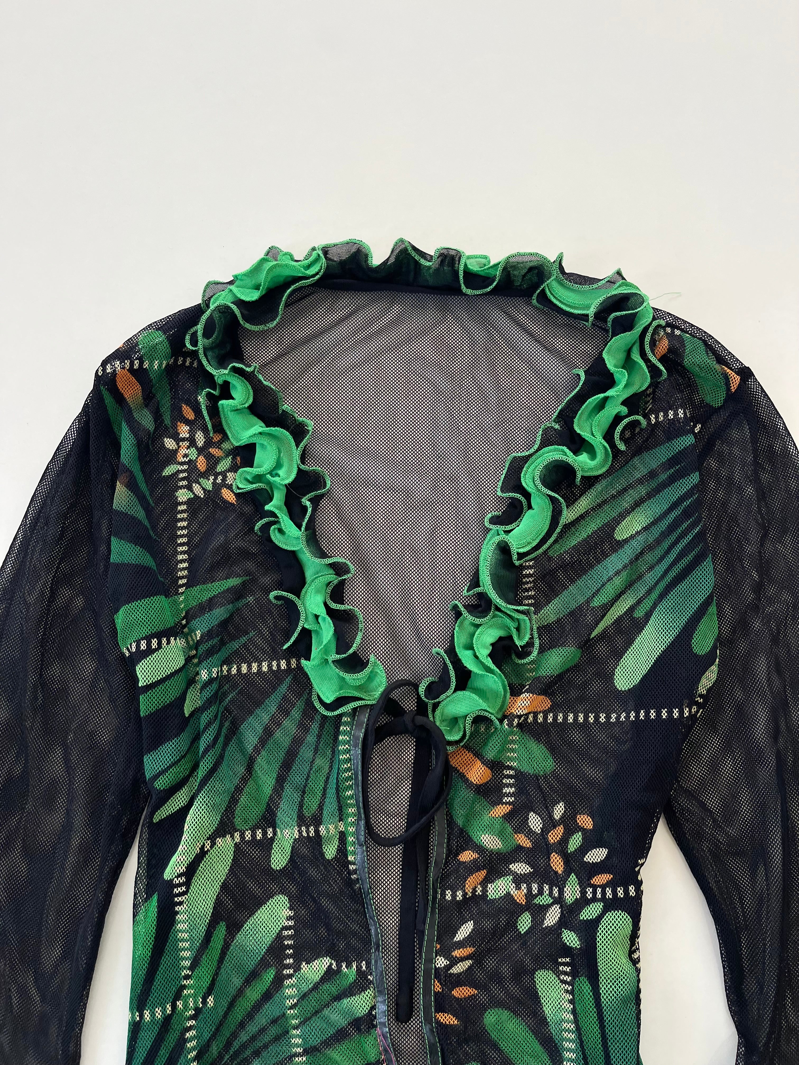 Ruffle Vintage Top-Bust 40 to 42 - Image 2