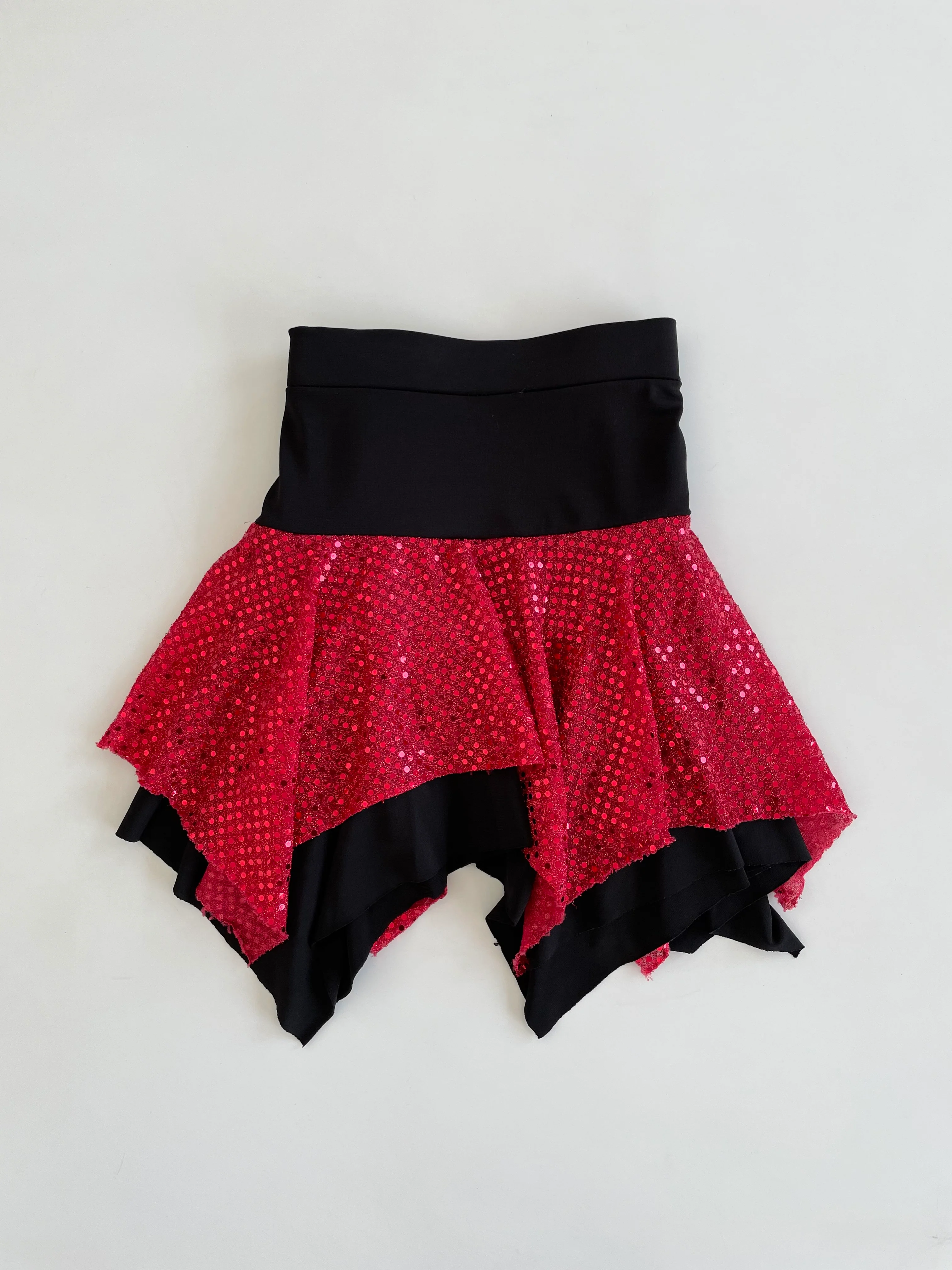 Asymmetric Skirt-Waist 32 to 36
