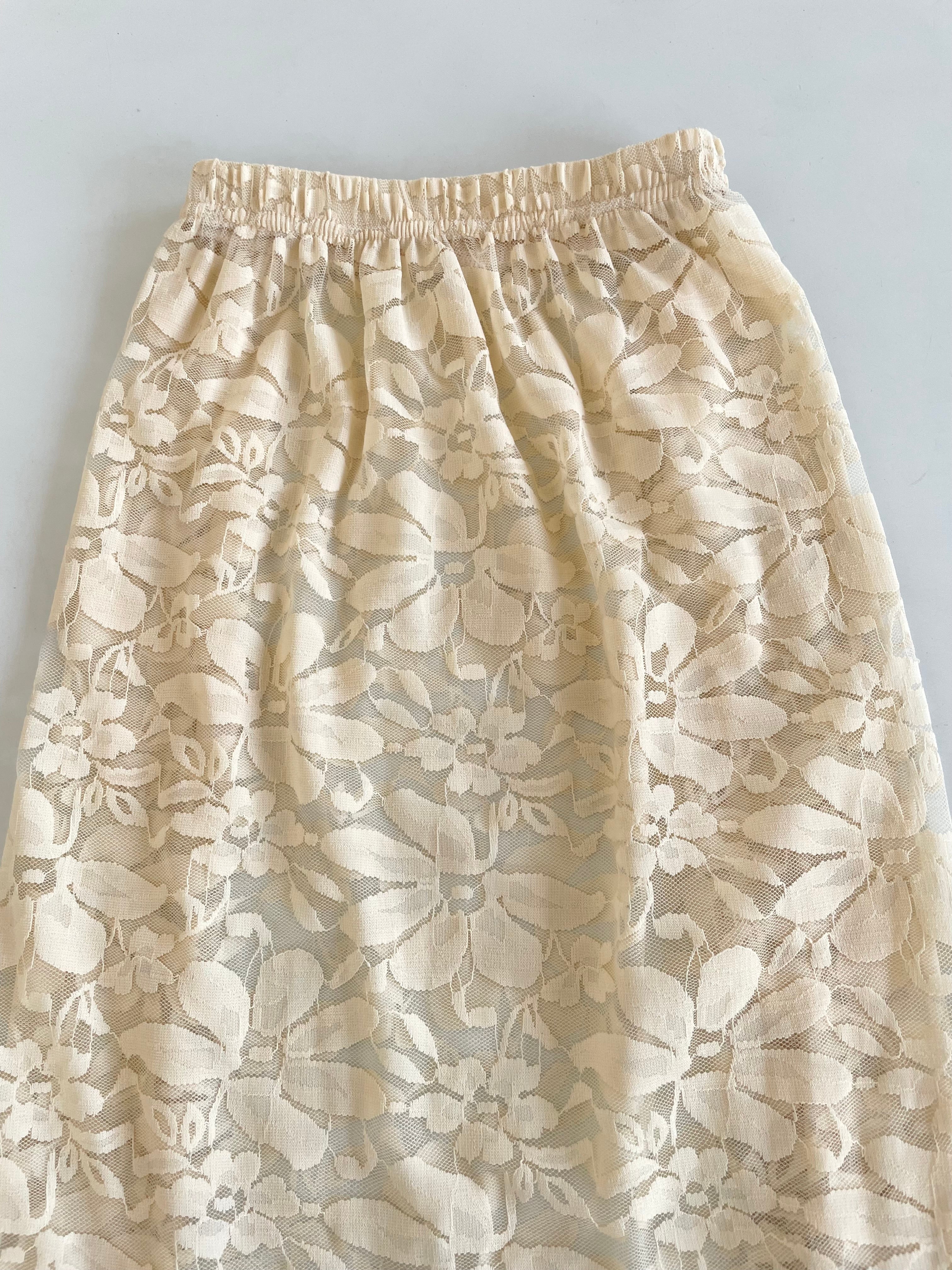 Sheer Vintage Skirt-Waist 26 to 30 - Image 2