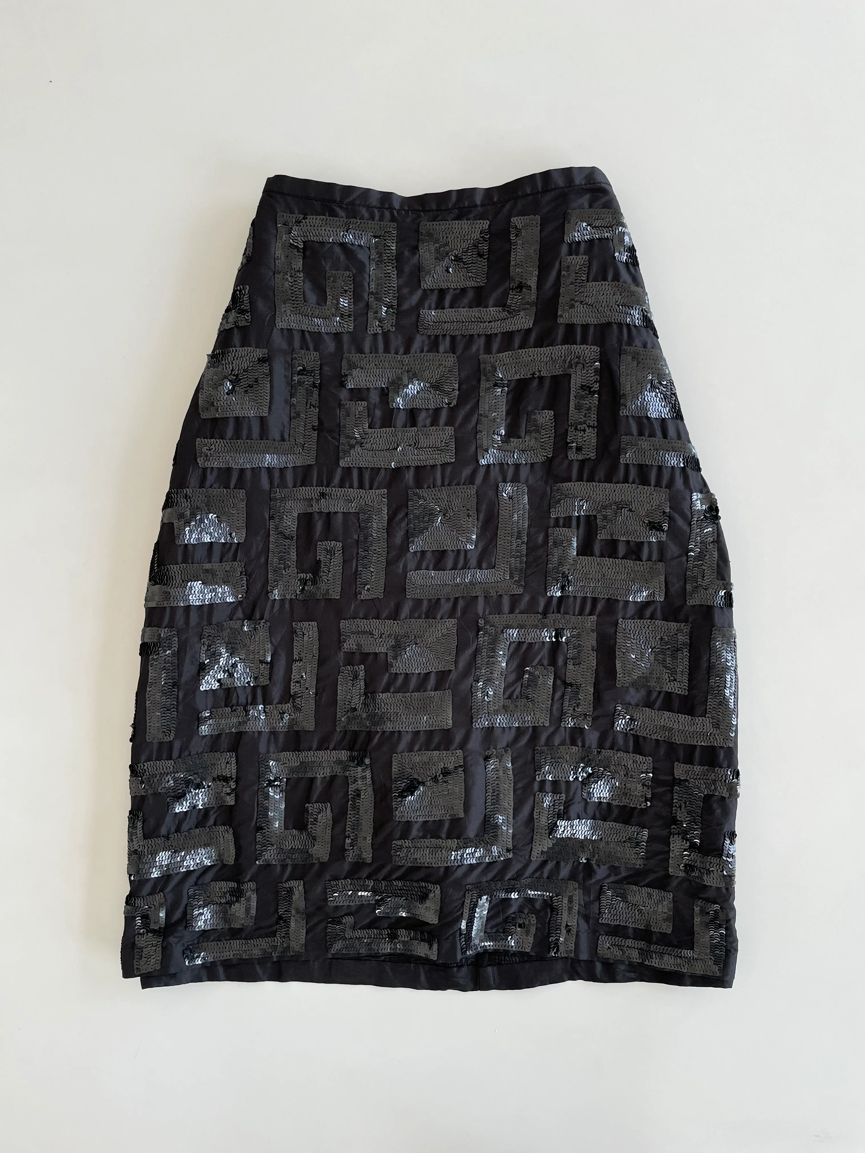 French Connection Sequin Skirt-Waist 30