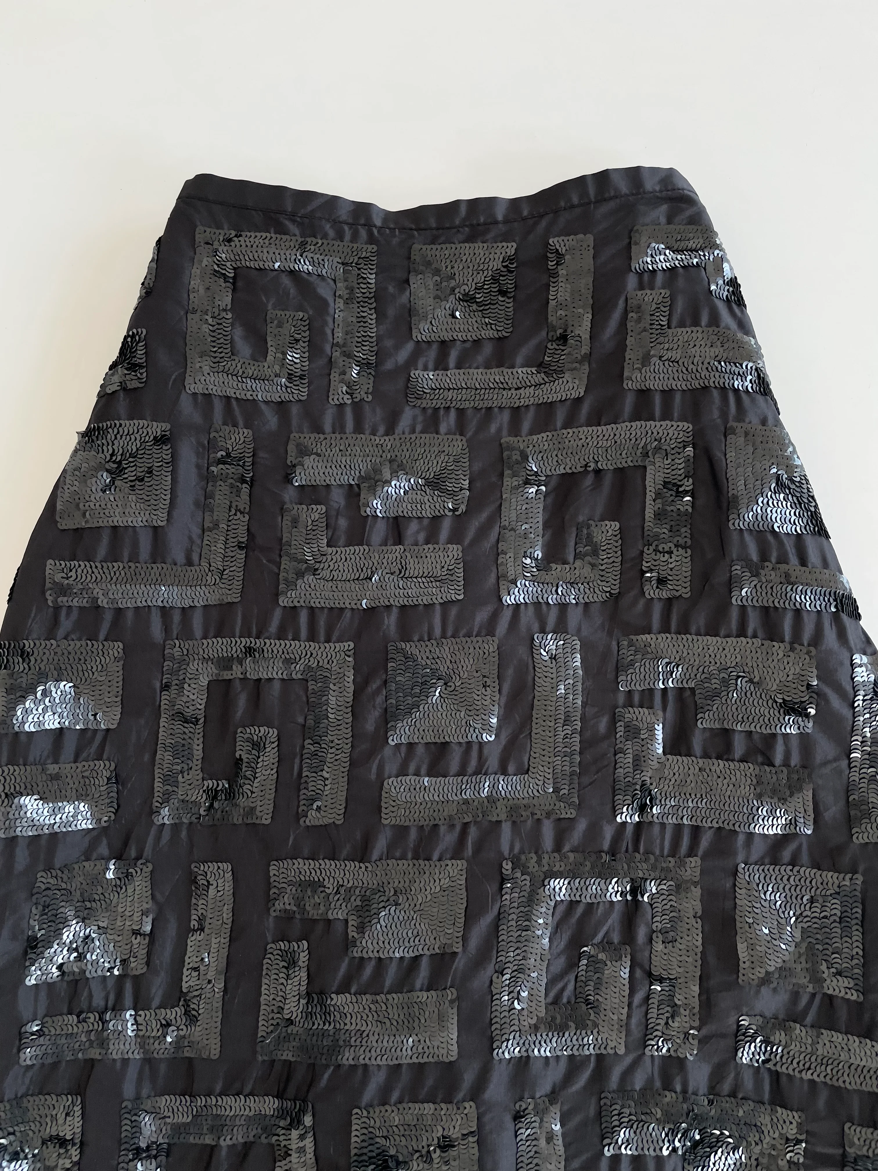 French Connection Sequin Skirt-Waist 30 - Image 3
