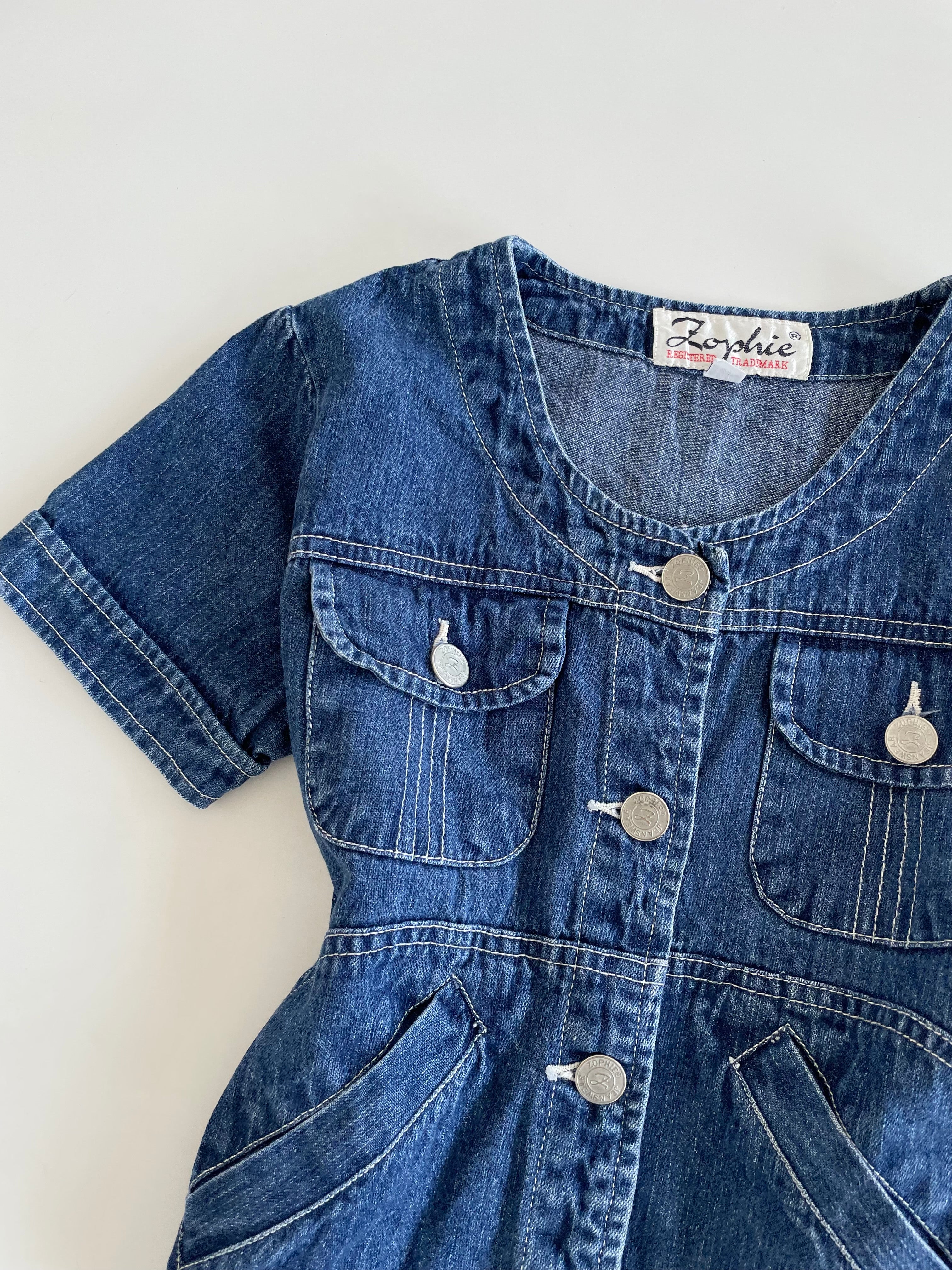 Zophie Denim Vintage Top-Bust 32 - Image 2