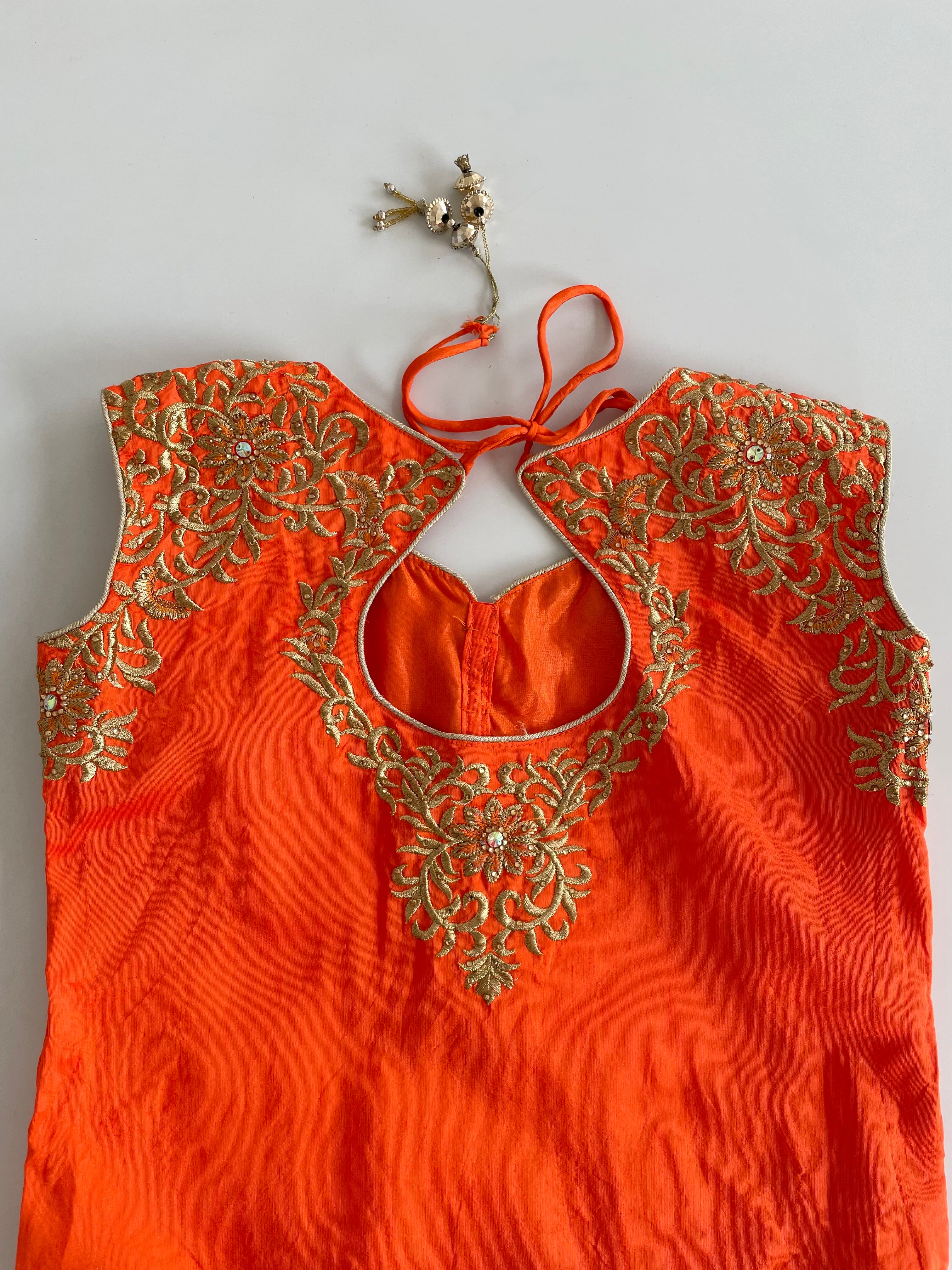 Embroidered Kurta-Bust 34 - Image 3