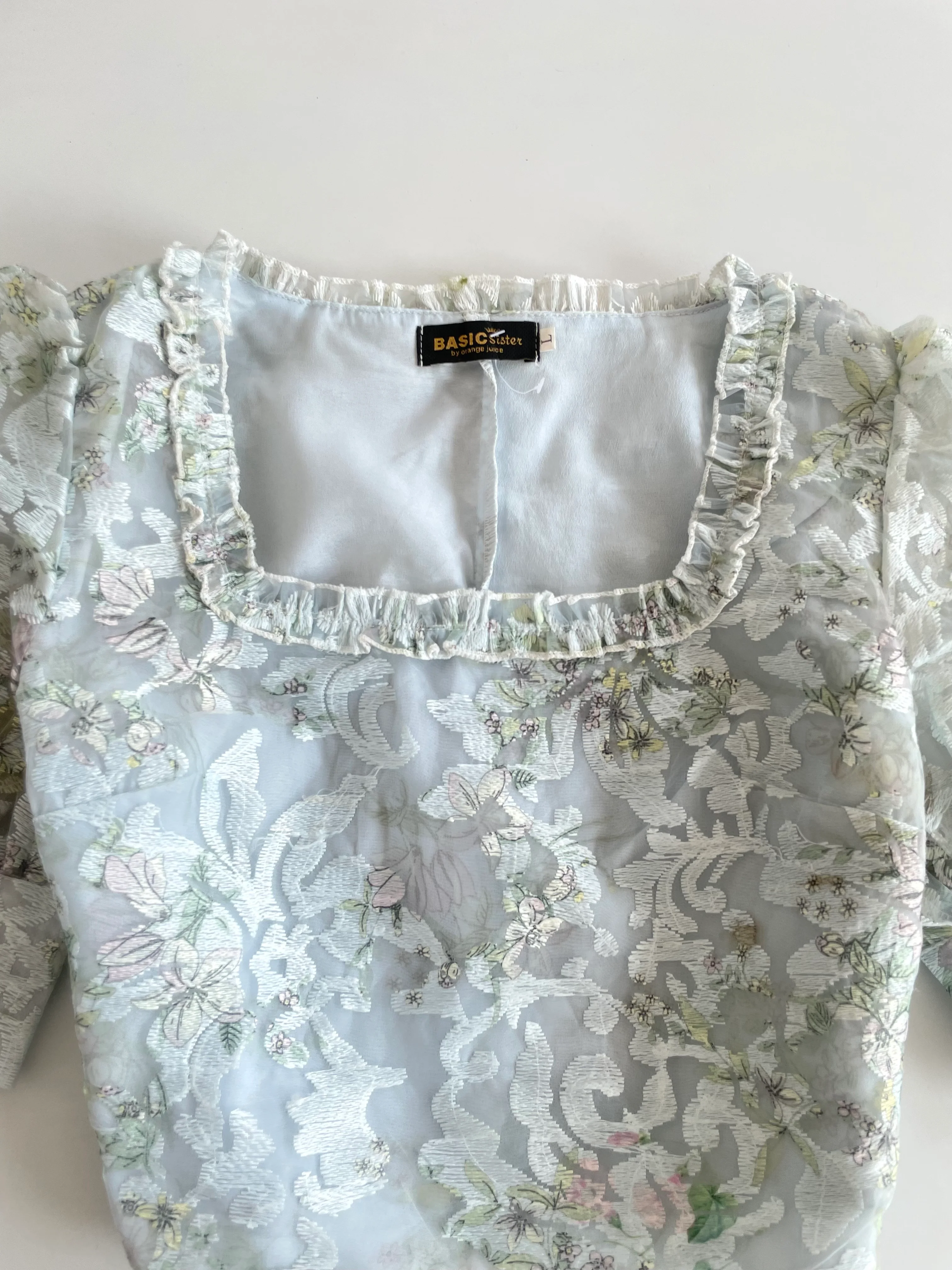 Orange Juice Vintage Top-Bust 34 - Image 2
