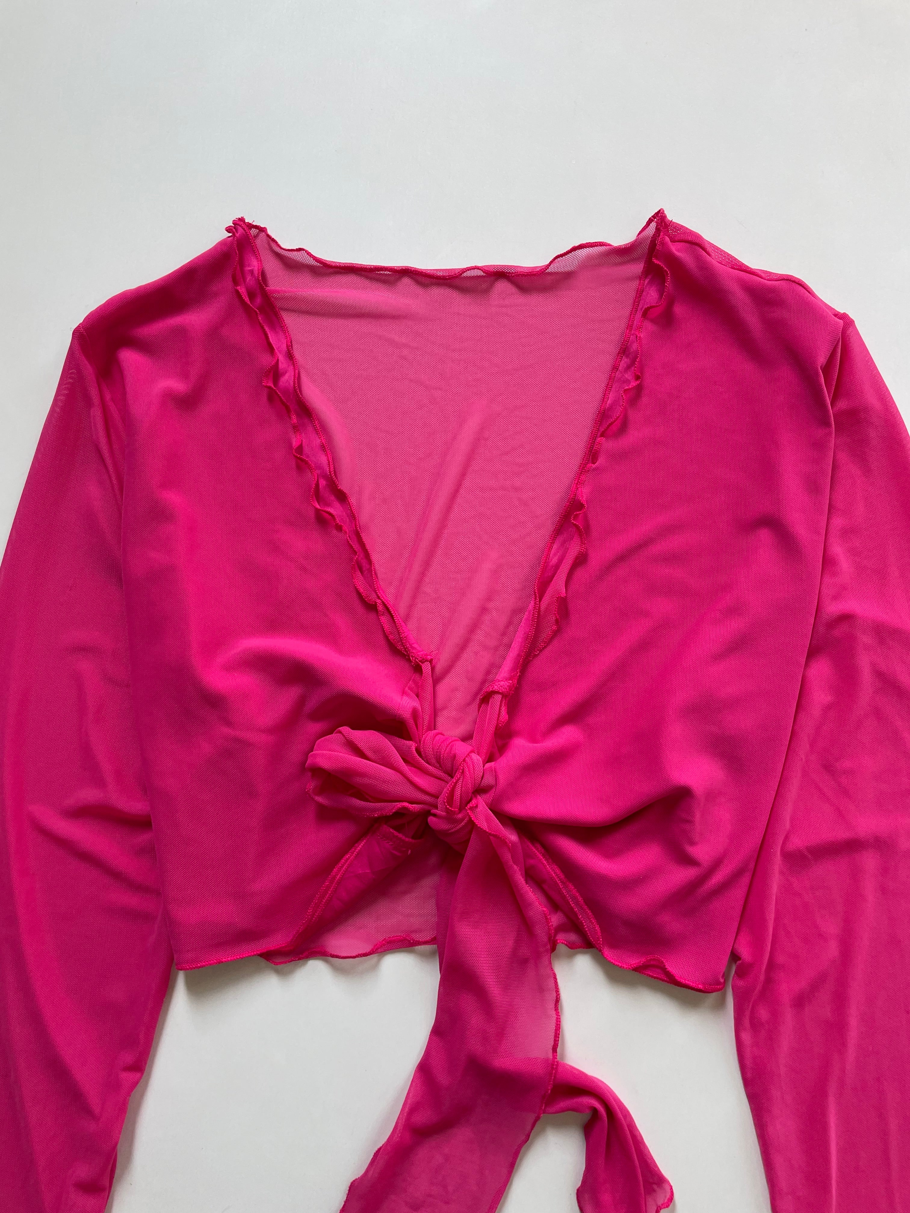 Y2k Wrap Top-Bust 40 to 42 - Image 2