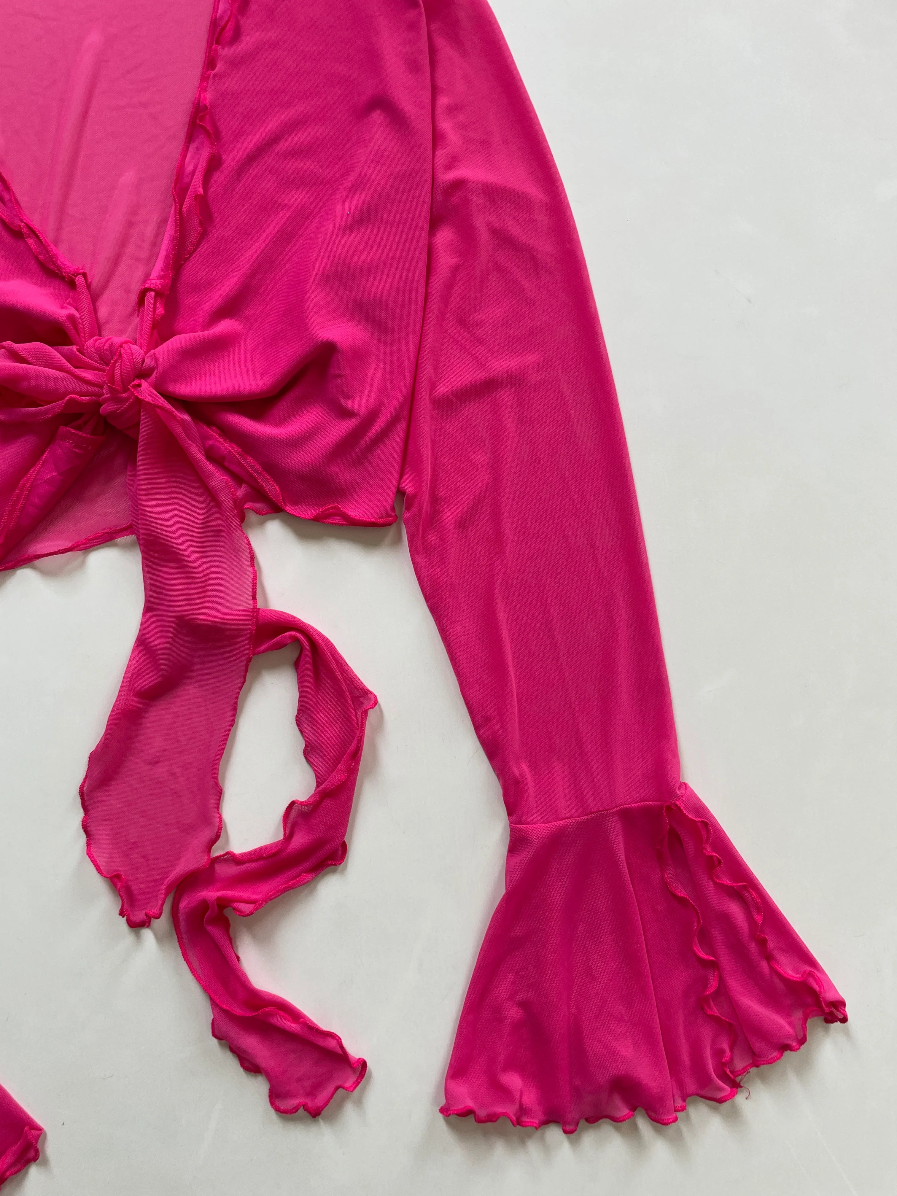 Y2k Wrap Top-Bust 40 to 42 - Image 3