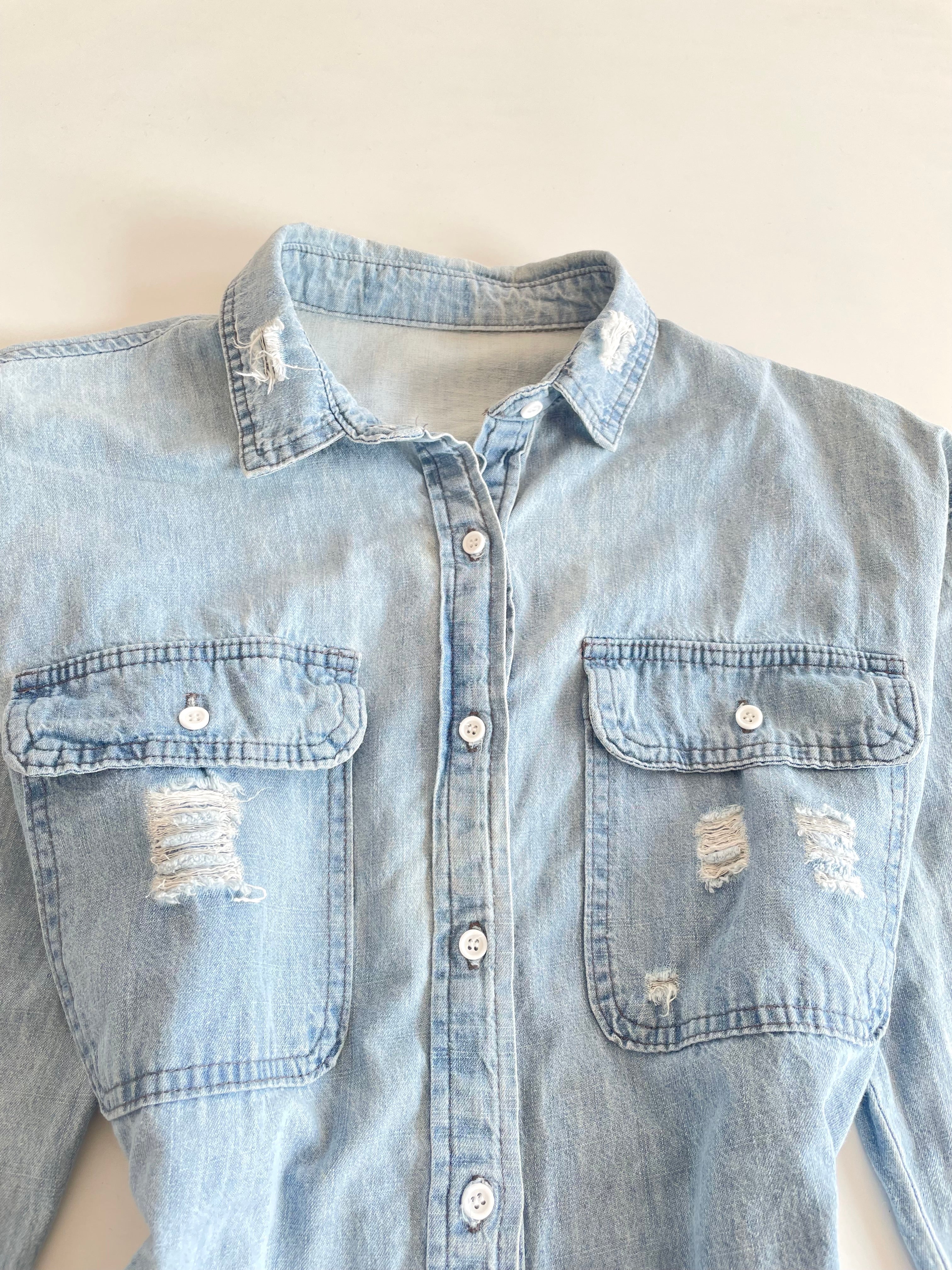 Denim Shirt-Bust 40 - Image 2