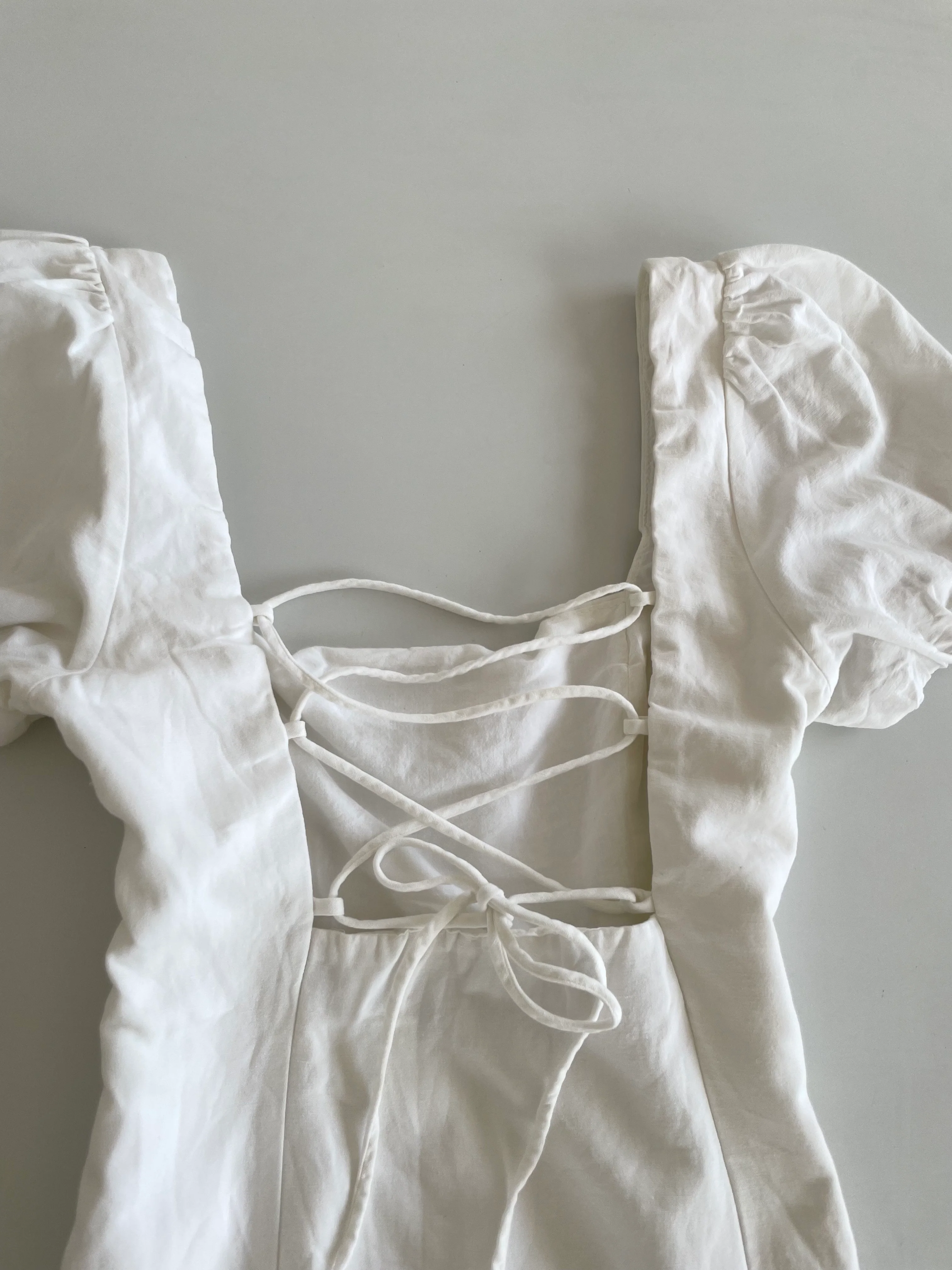 Zara Linen Dress-Bust 32 - Image 3