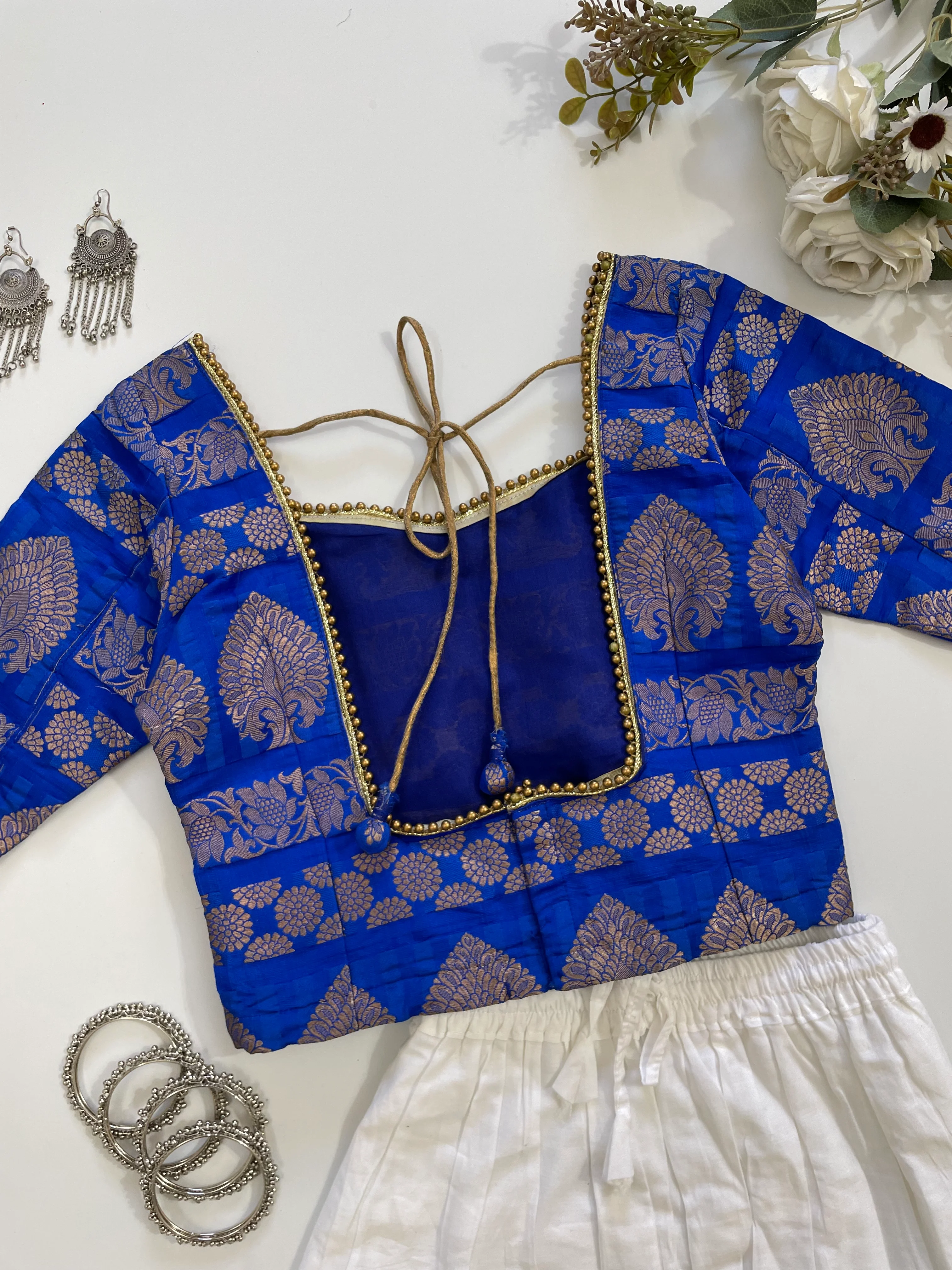 Electric Blue Top-Bust 34 - Image 3