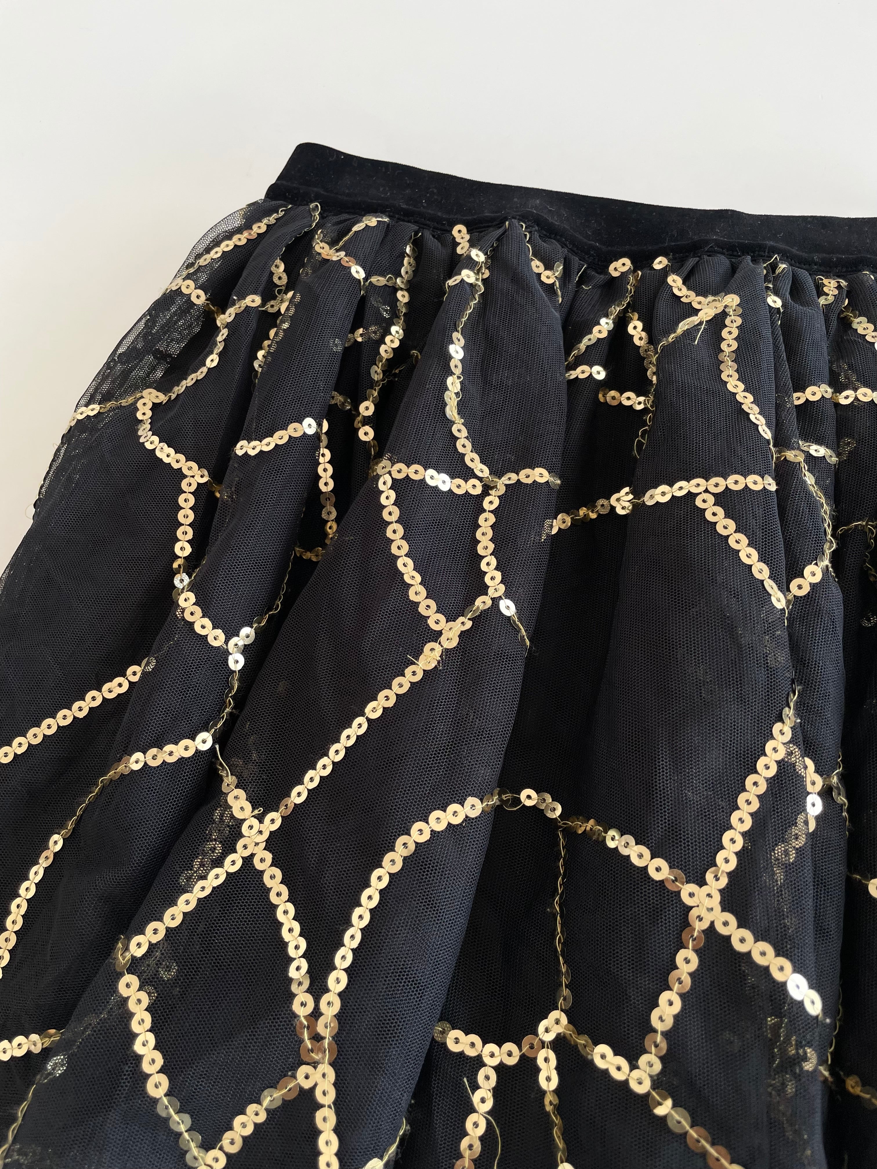 Lacy Sequin Skirt-Waist 24 to 26 - Image 2
