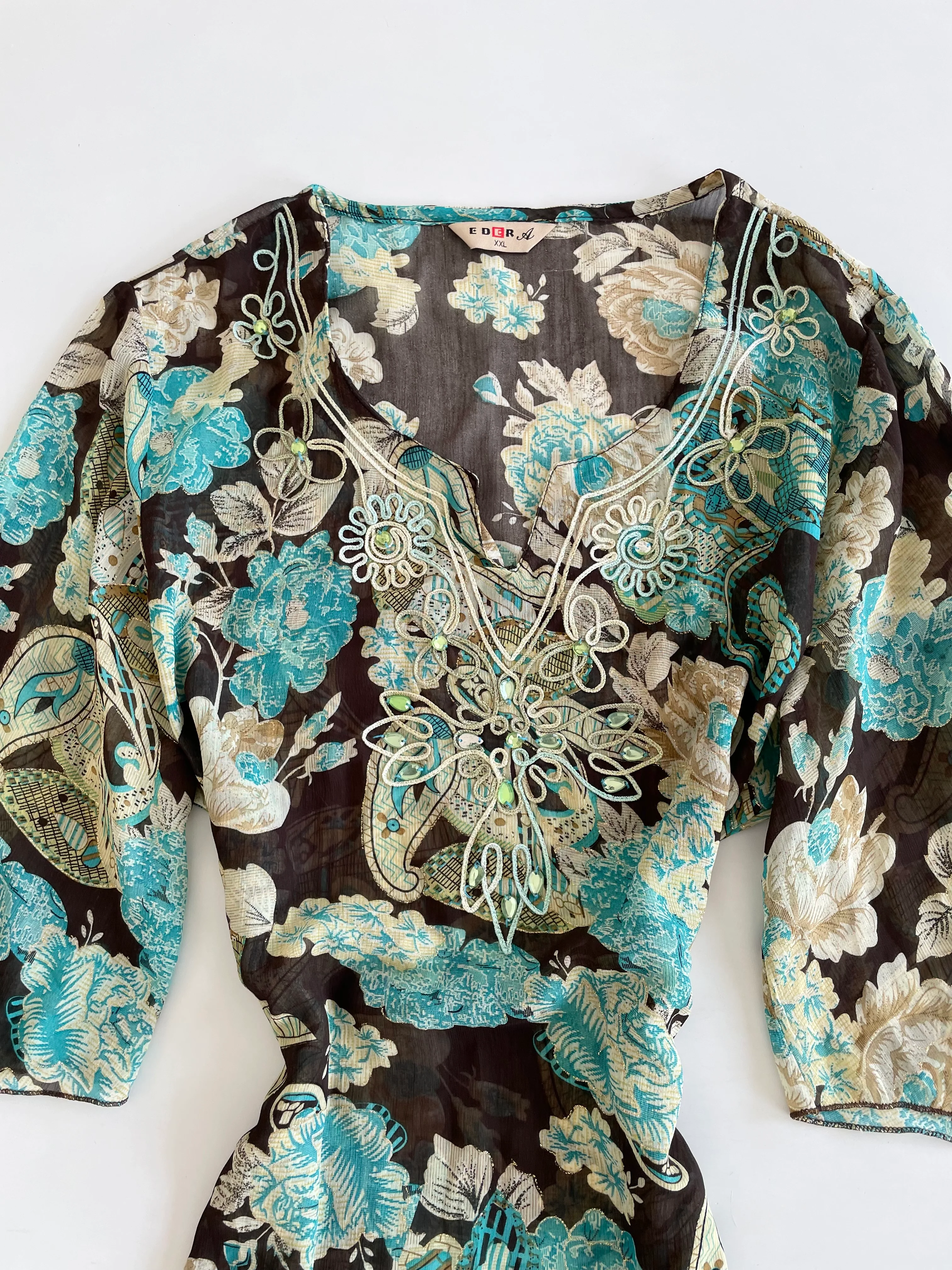 Edera Sheer Kurti -Bust 44 - Image 2