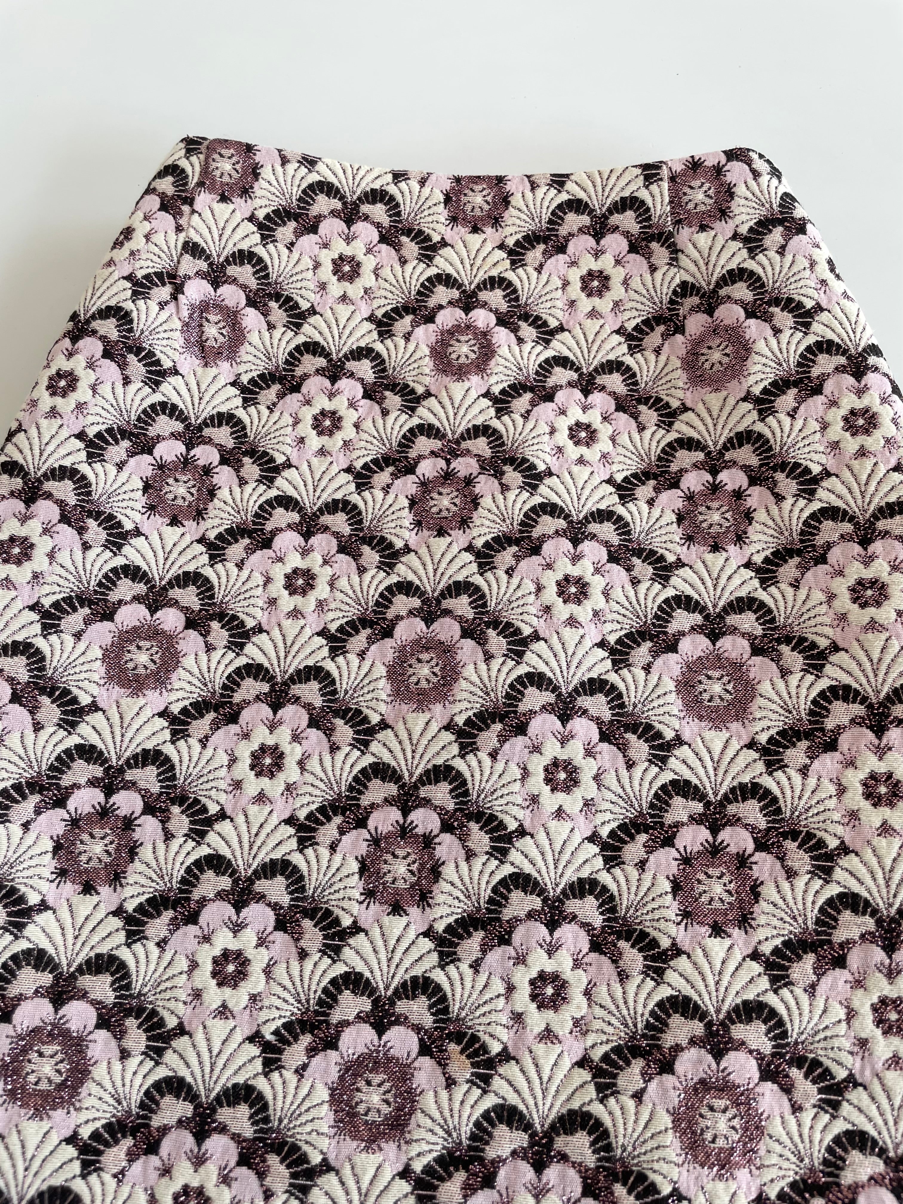 Naf Naf Jacquard Skirt-Waist 28 - Image 2