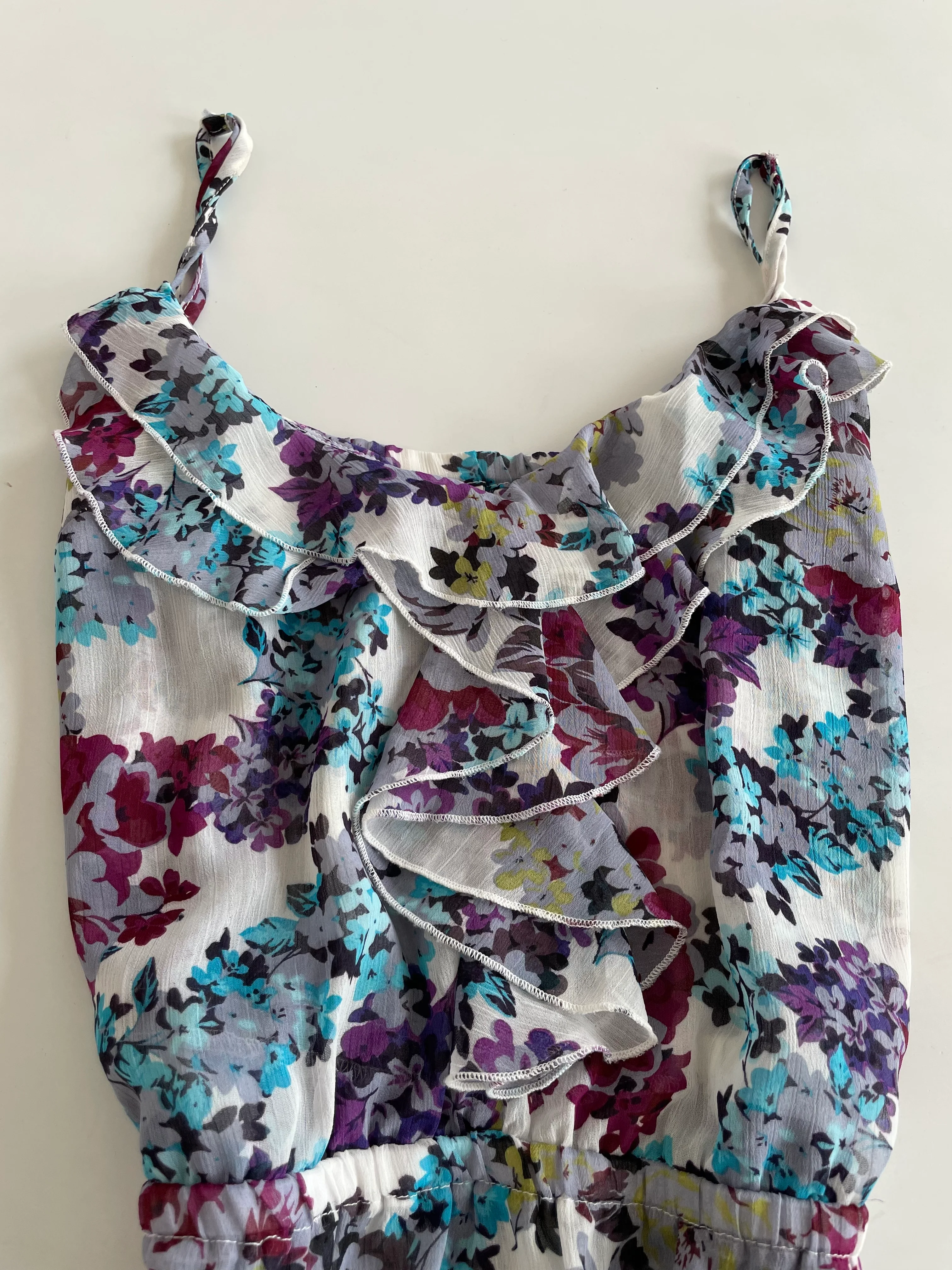 Dynamite Ruffle Sheer Top-Bust 34 - Image 2