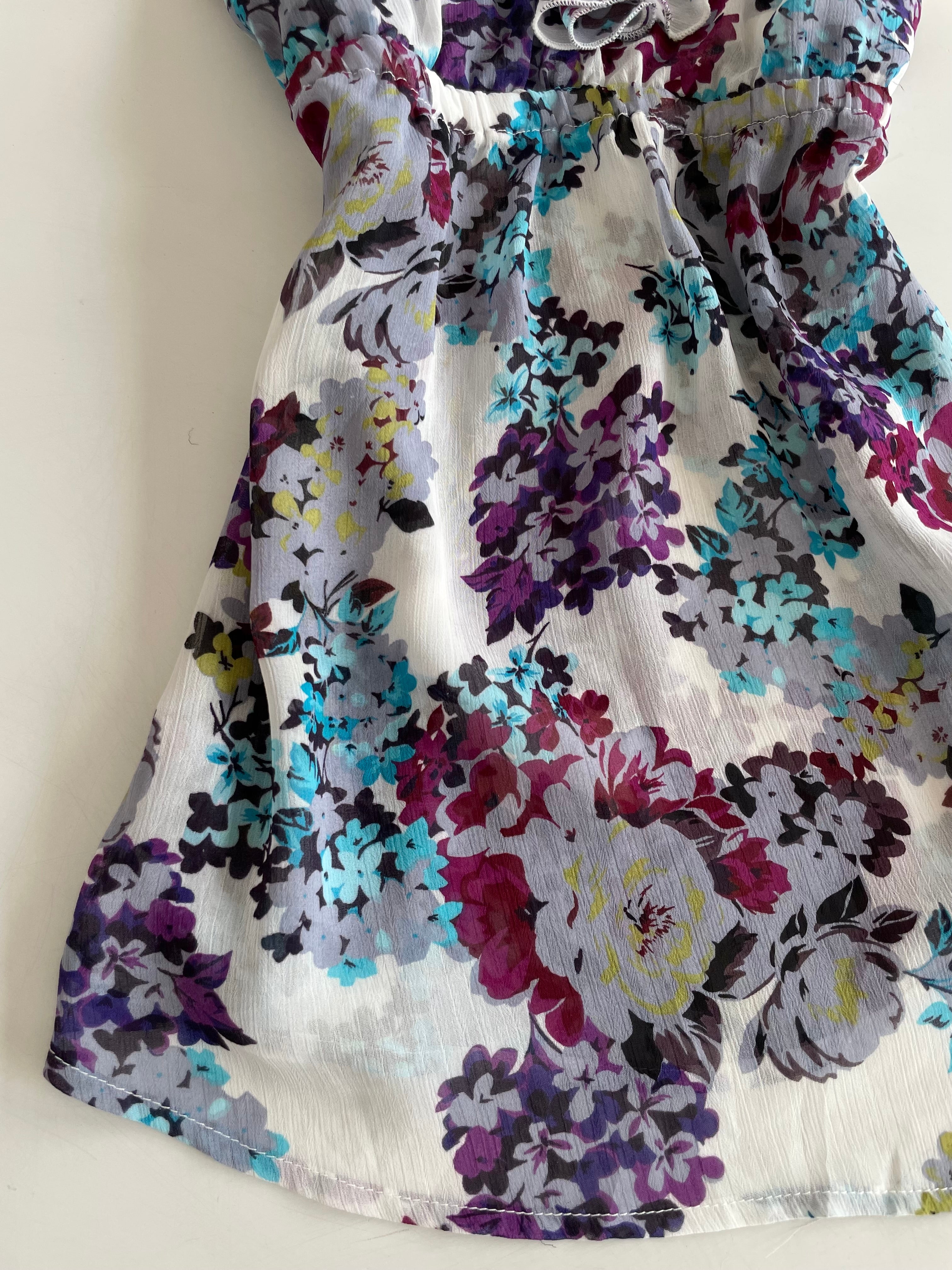 Dynamite Ruffle Sheer Top-Bust 34 - Image 3