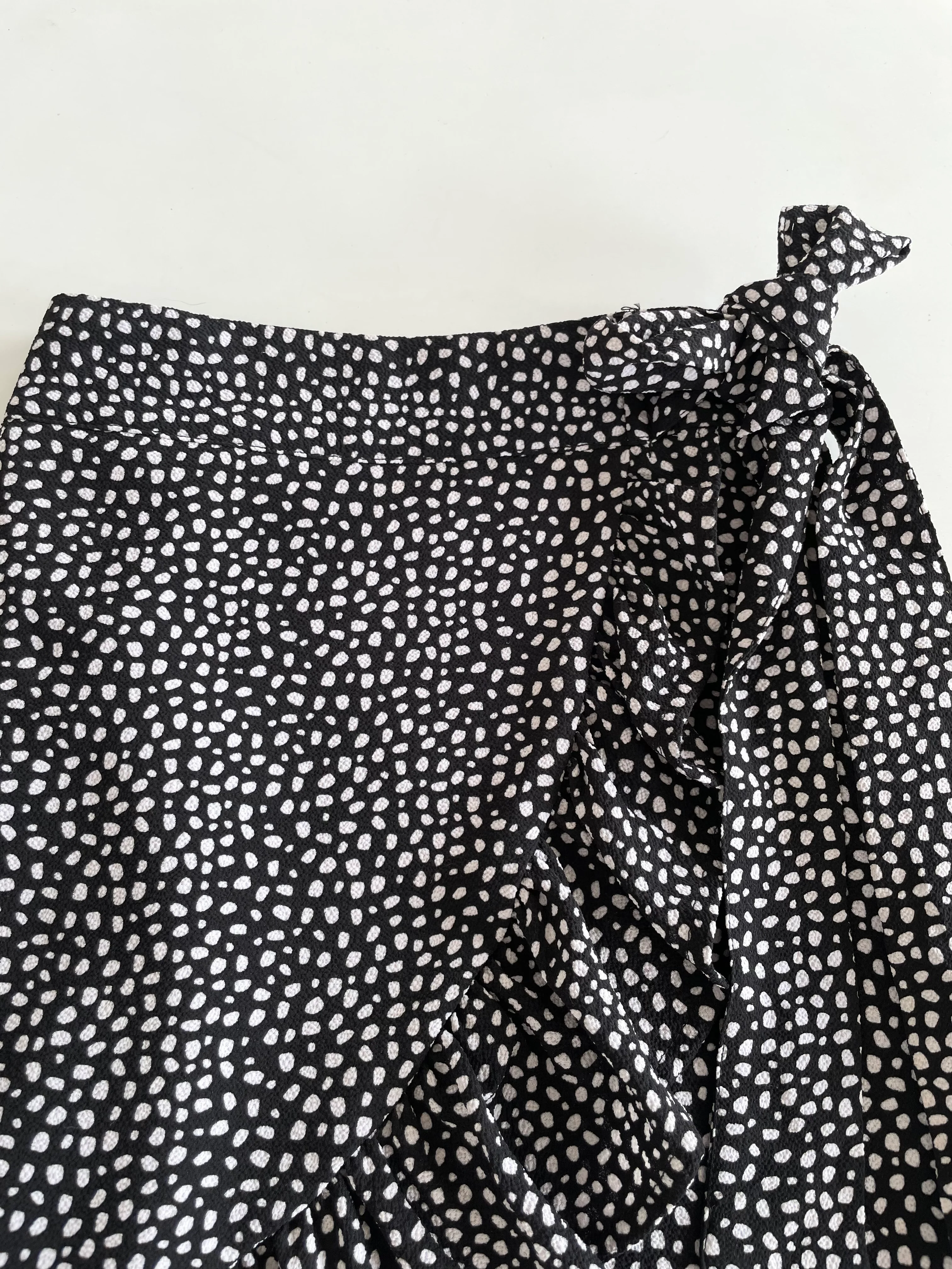 Polka Dot Ruffle Skirt-Waist 26 - Image 2