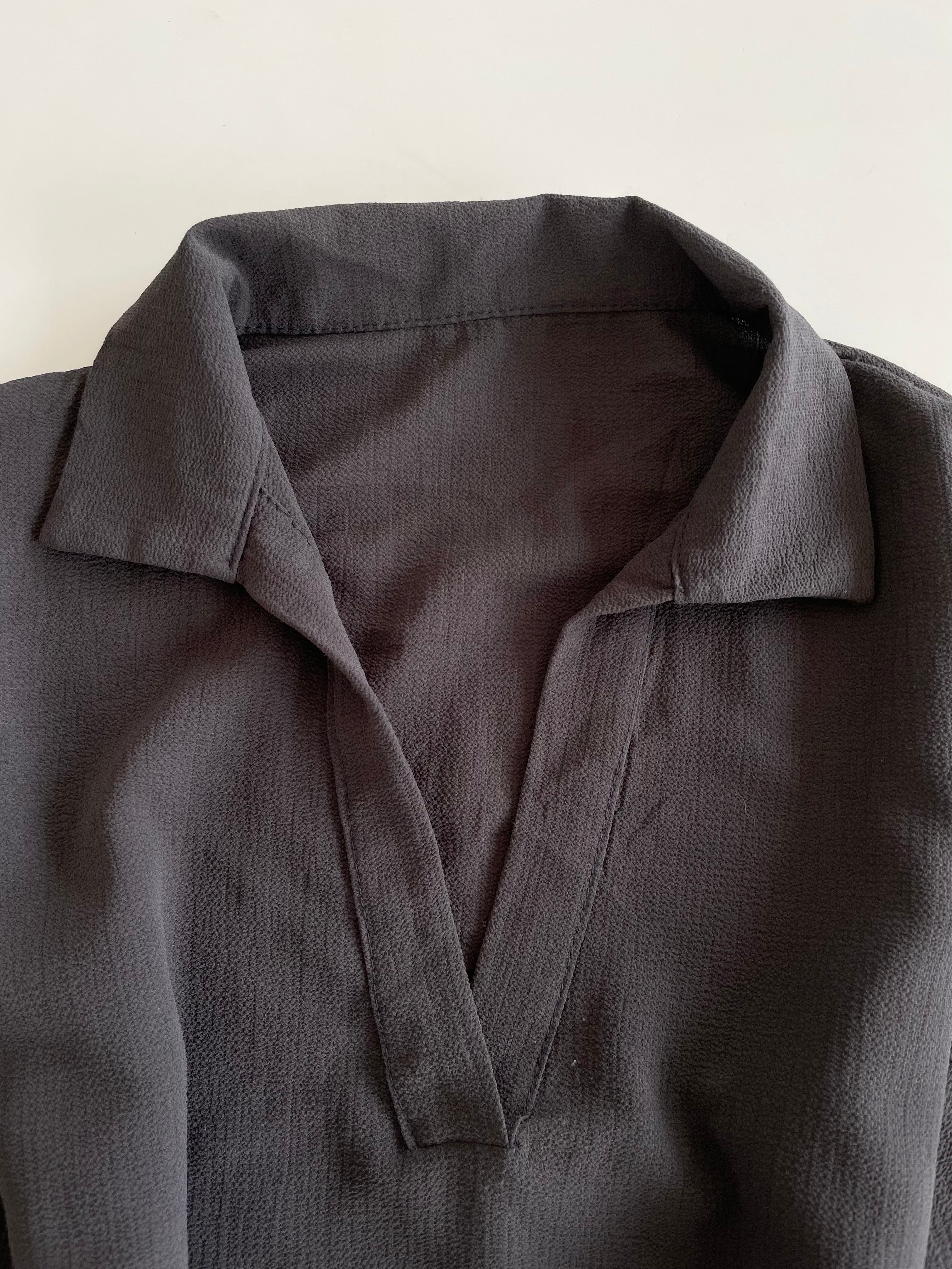 Solid Gray Top-Bust 36 - Image 3