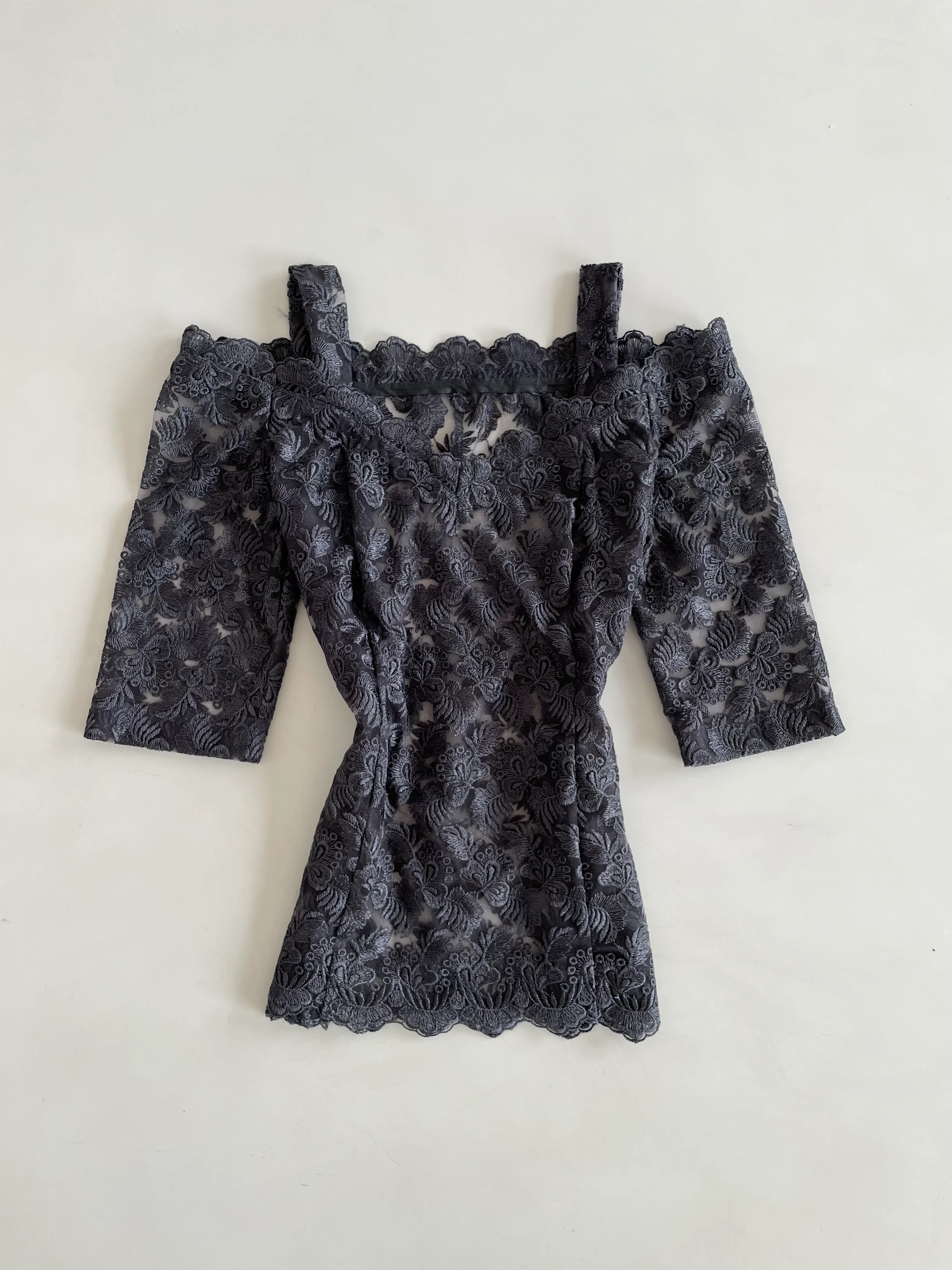 Vintage Lace Top-Bust 38