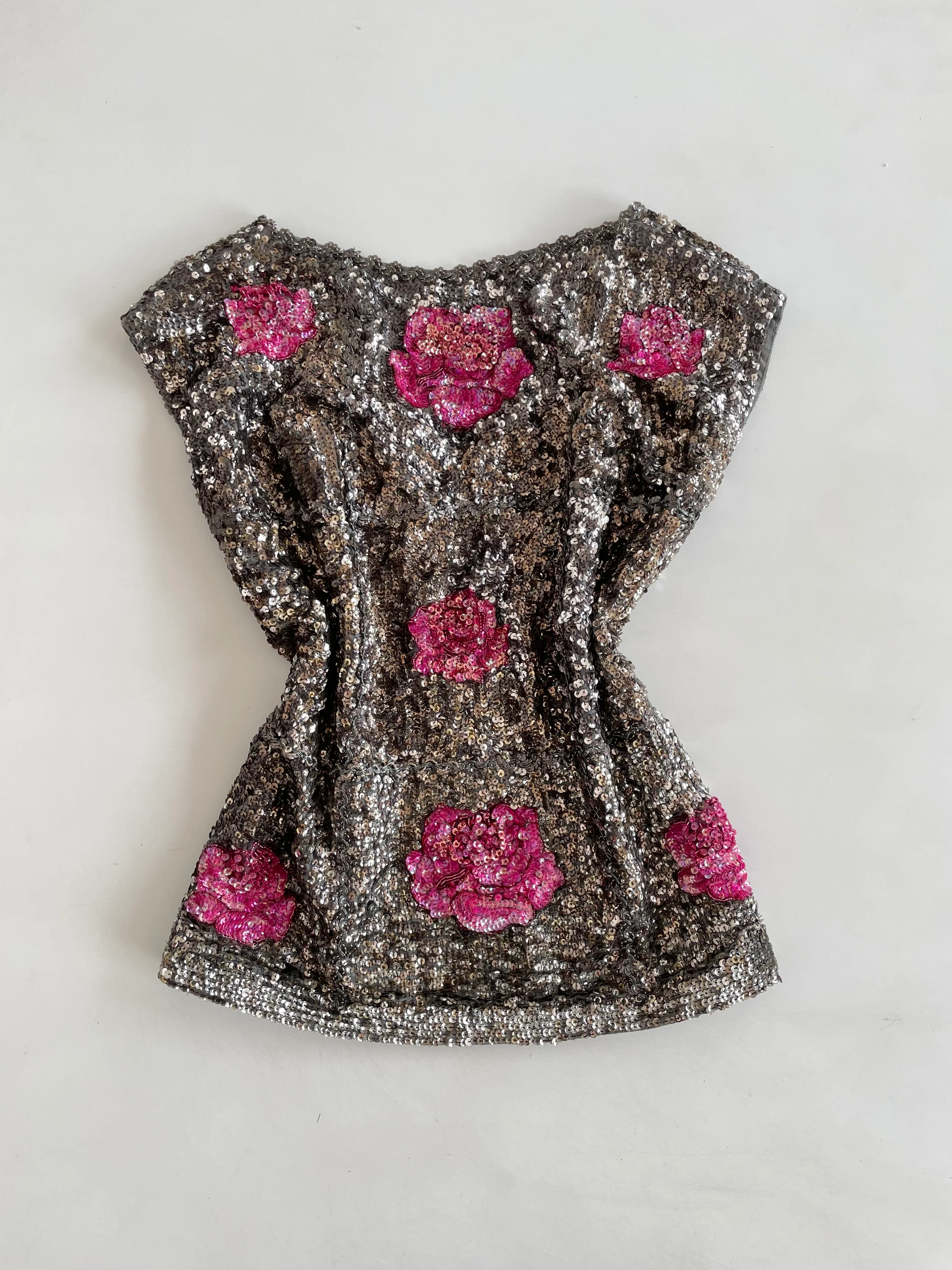 Heavily Embroidered Vintage Top-Bust 38