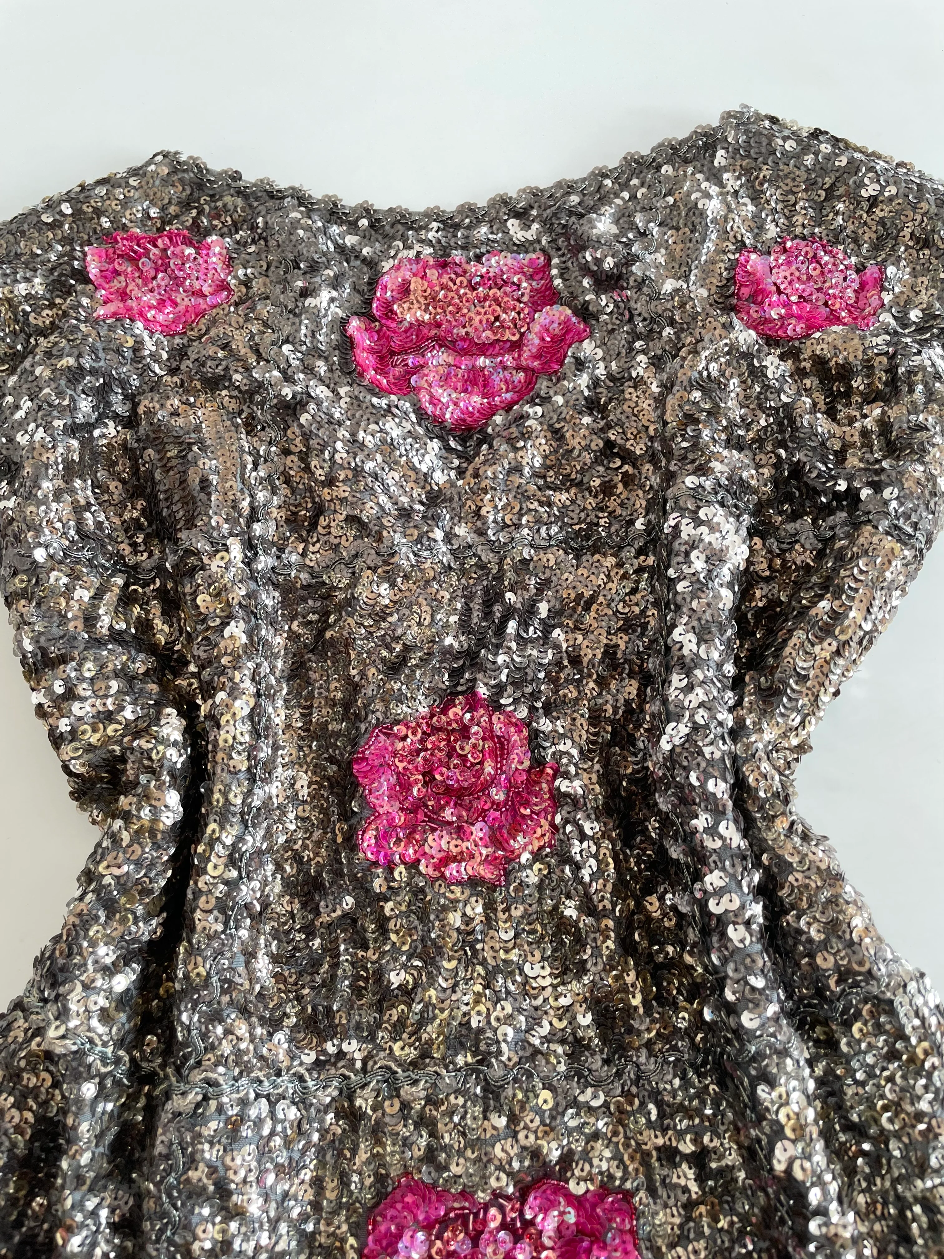 Heavily Embroidered Vintage Top-Bust 38 - Image 3