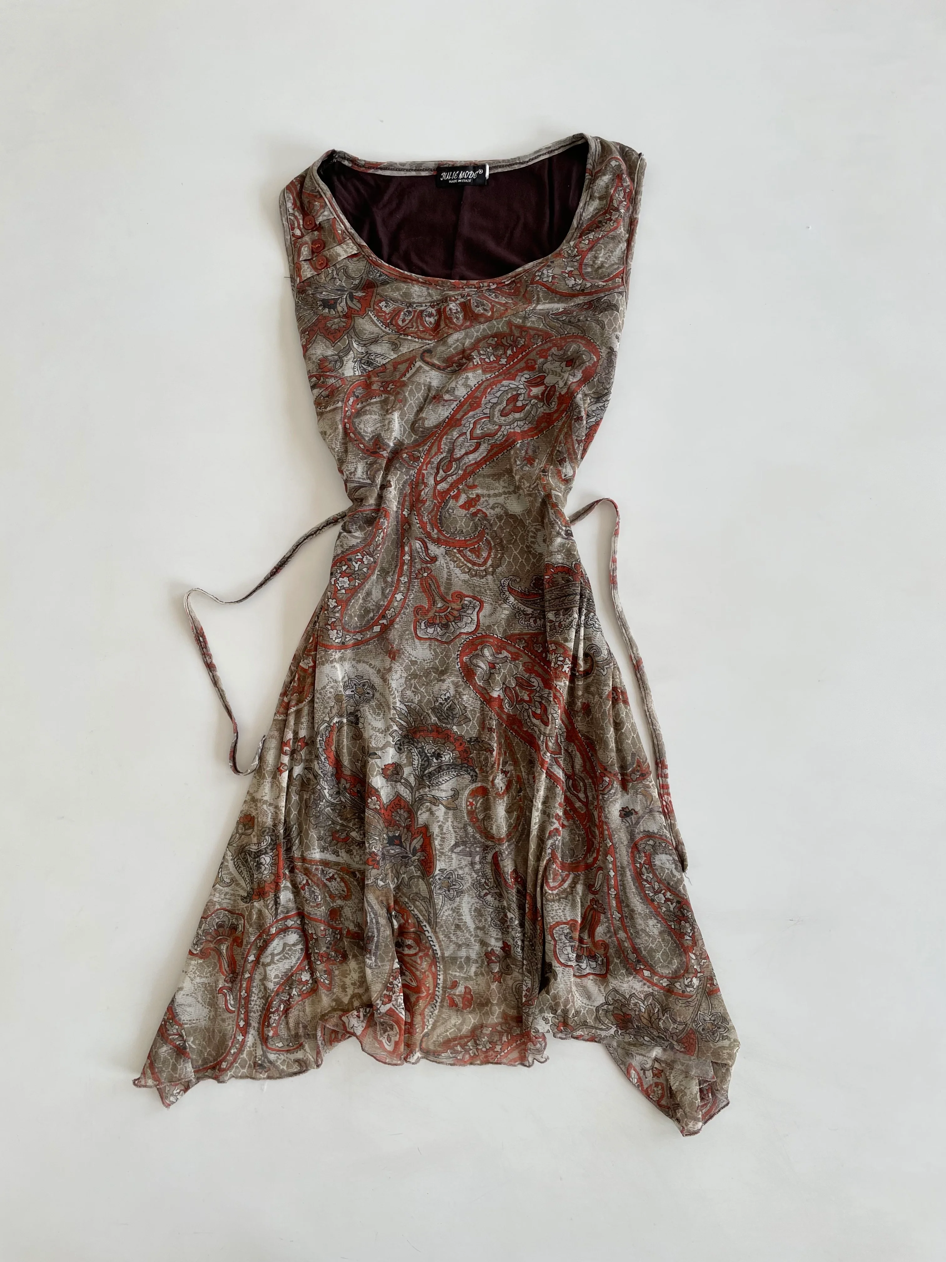 Julie Mode Italian Vintage Dress-Bust 34 to 36