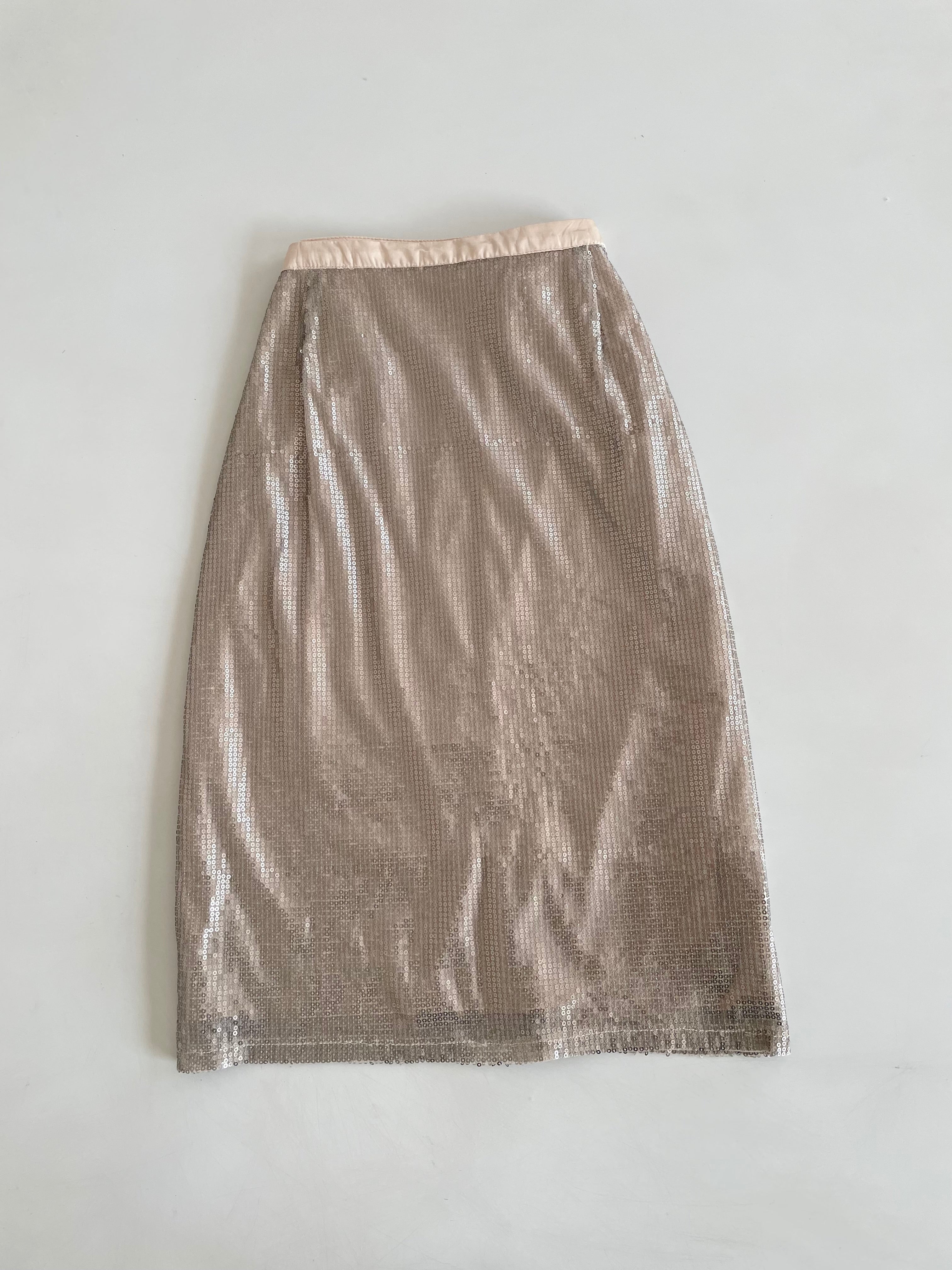 Sequin Skirt-Waist 30