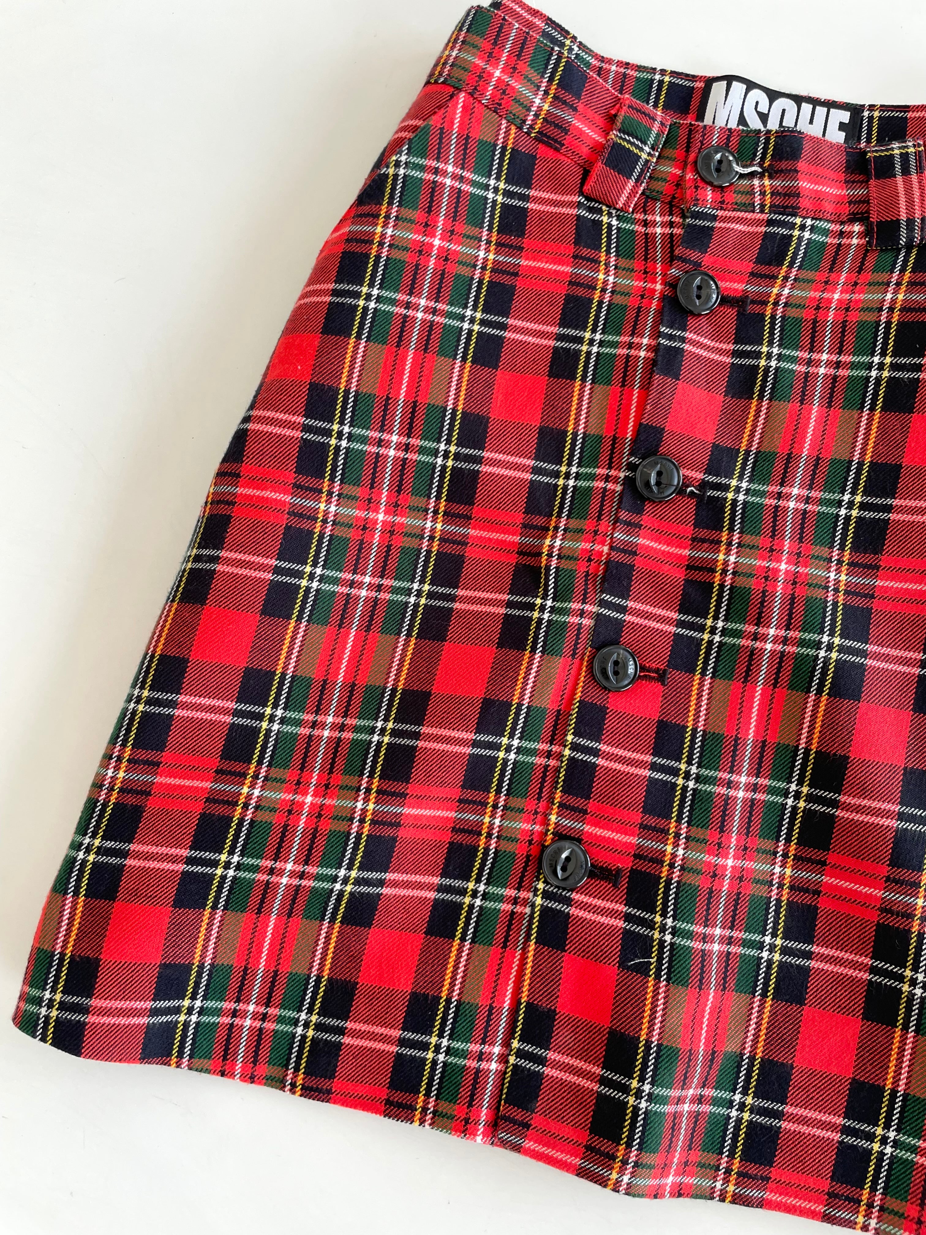 Checkered Skirt-Waist 26 - Image 3