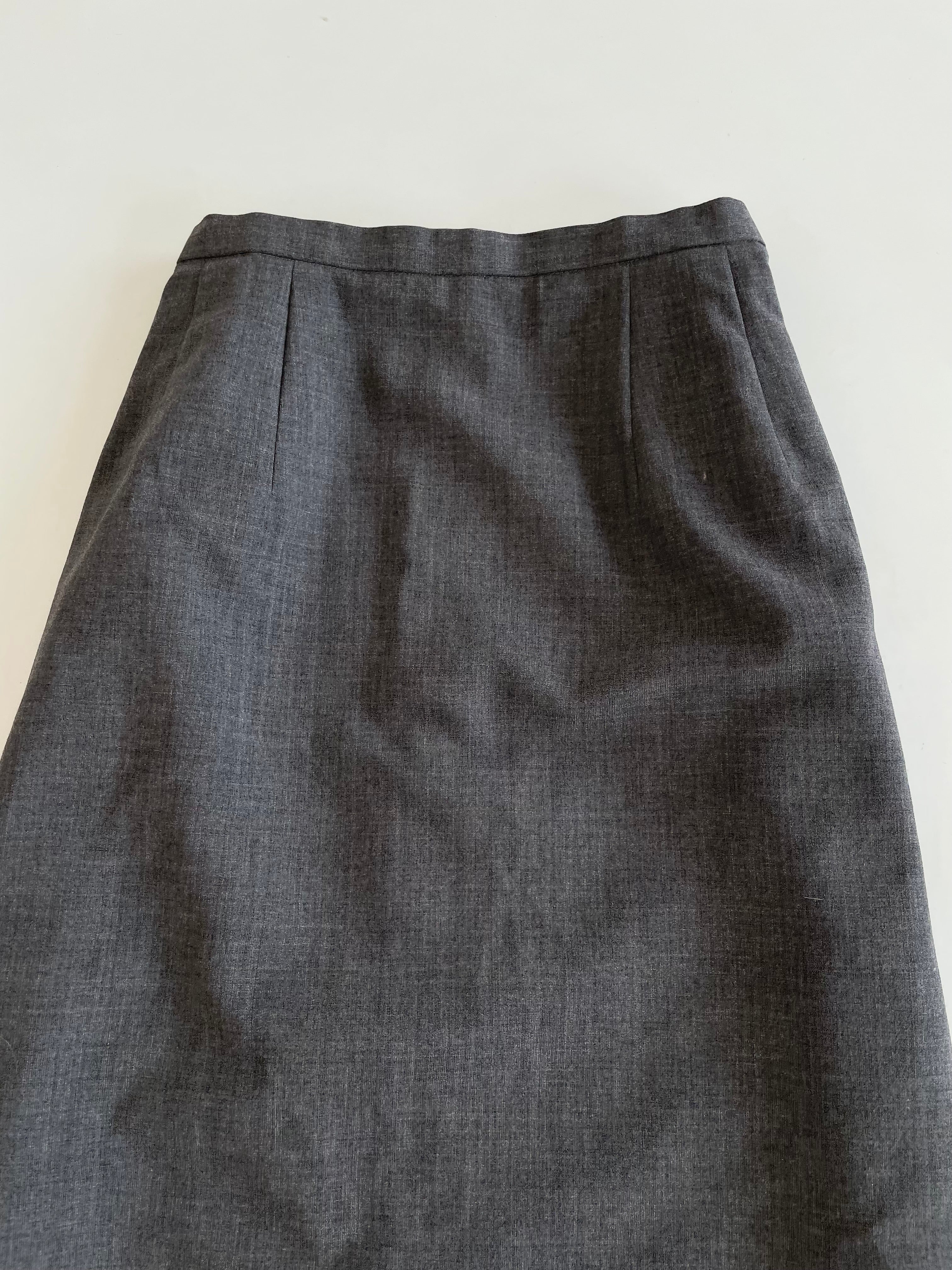 100% Wool Woolmark Certified Skirt-Waist 28 - Image 2