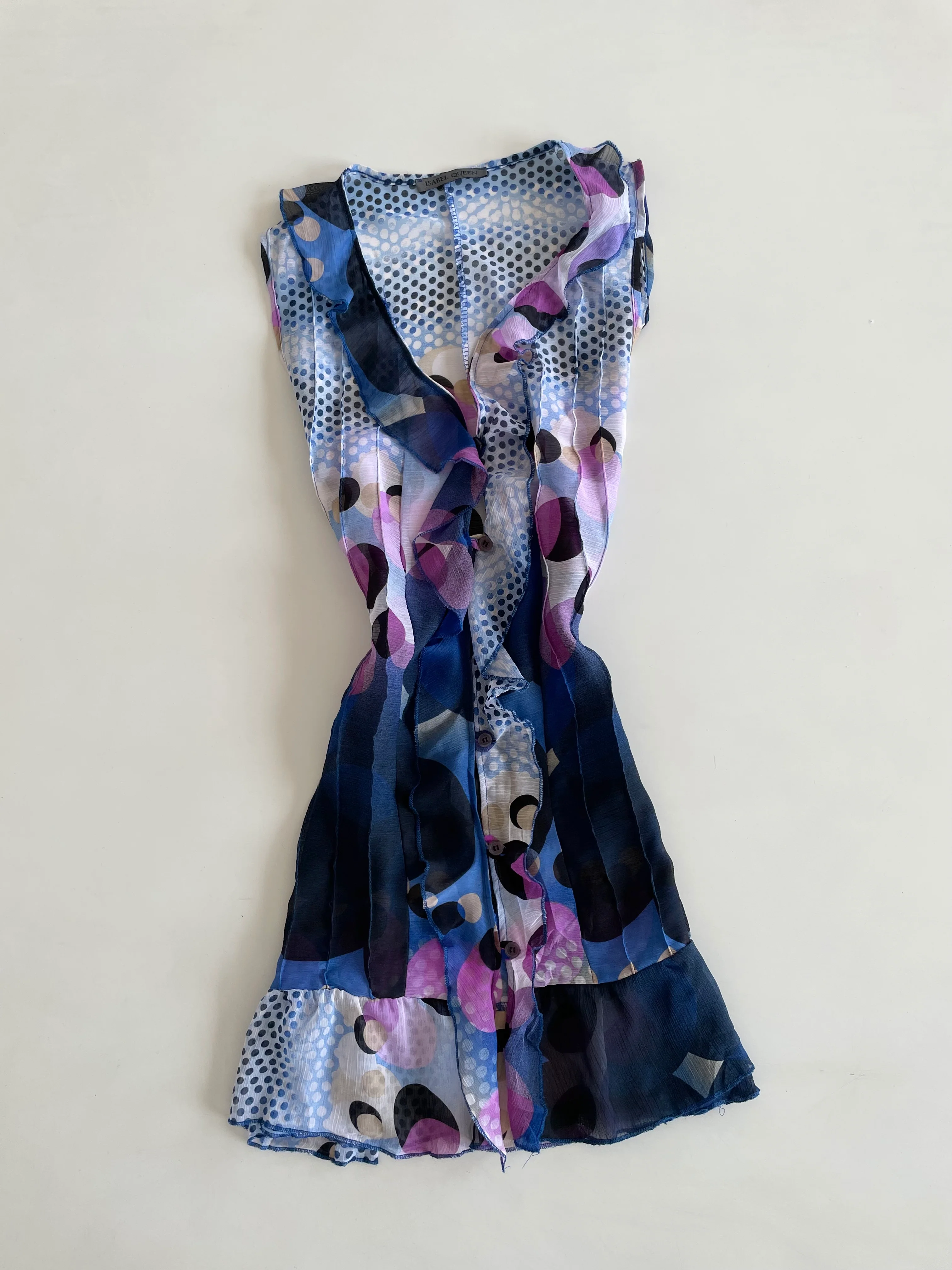 Isabel Queen Vintage Sheer Dress-Bust 34