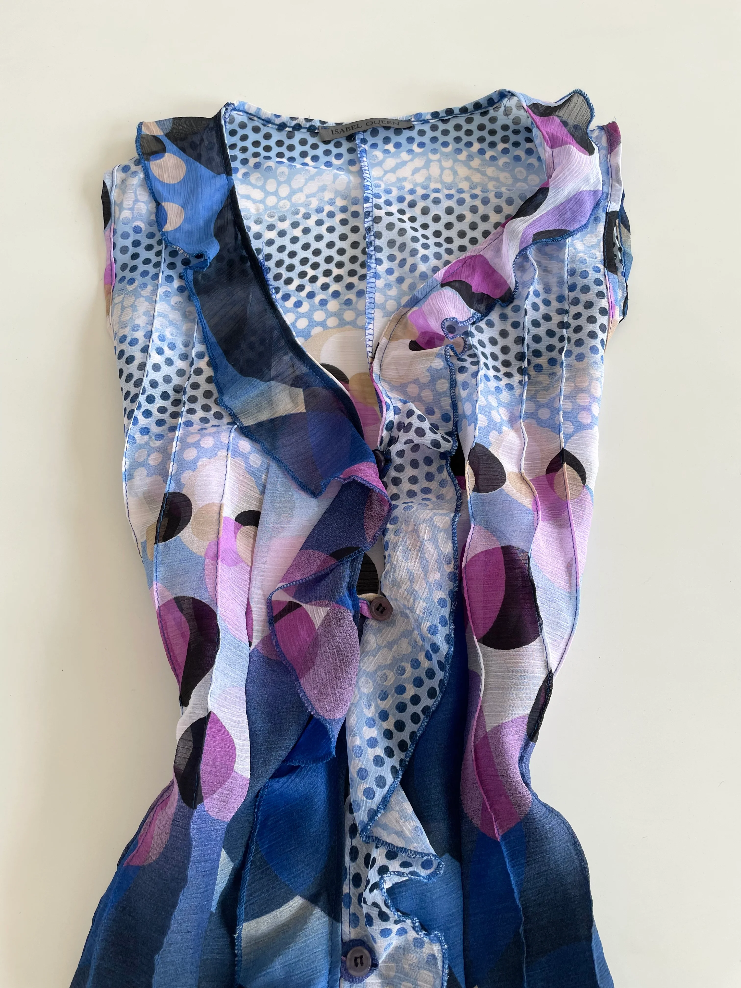 Isabel Queen Vintage Sheer Dress-Bust 34 - Image 2